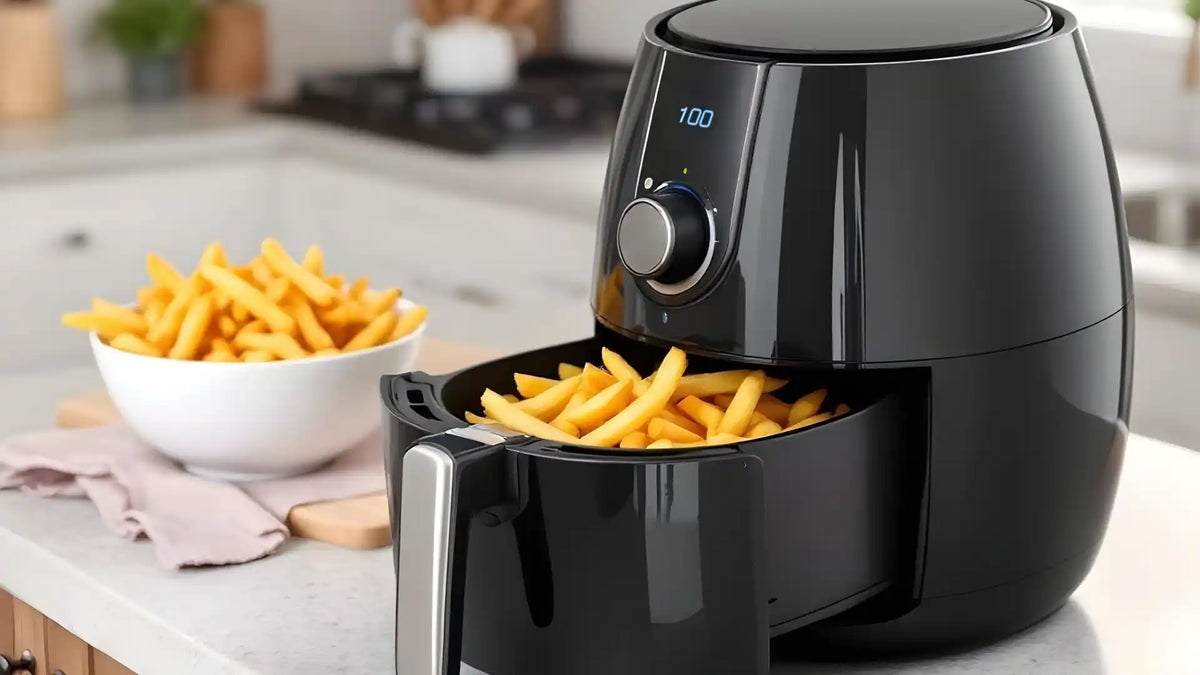 Heißluftfritteuse reinigen: Tricks gegen Fett & Eingebranntes