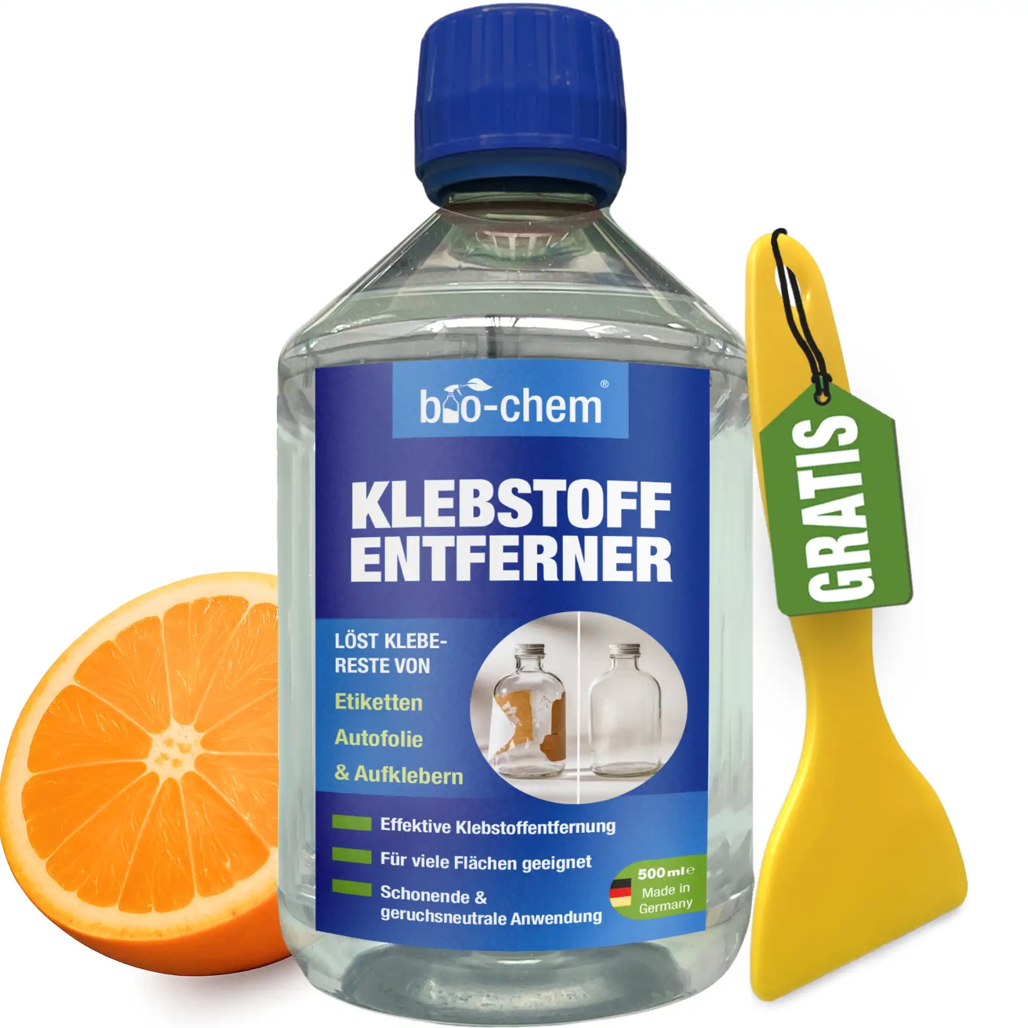 Klebstoffentferner 500 ml Flasche der Marke bio-chem