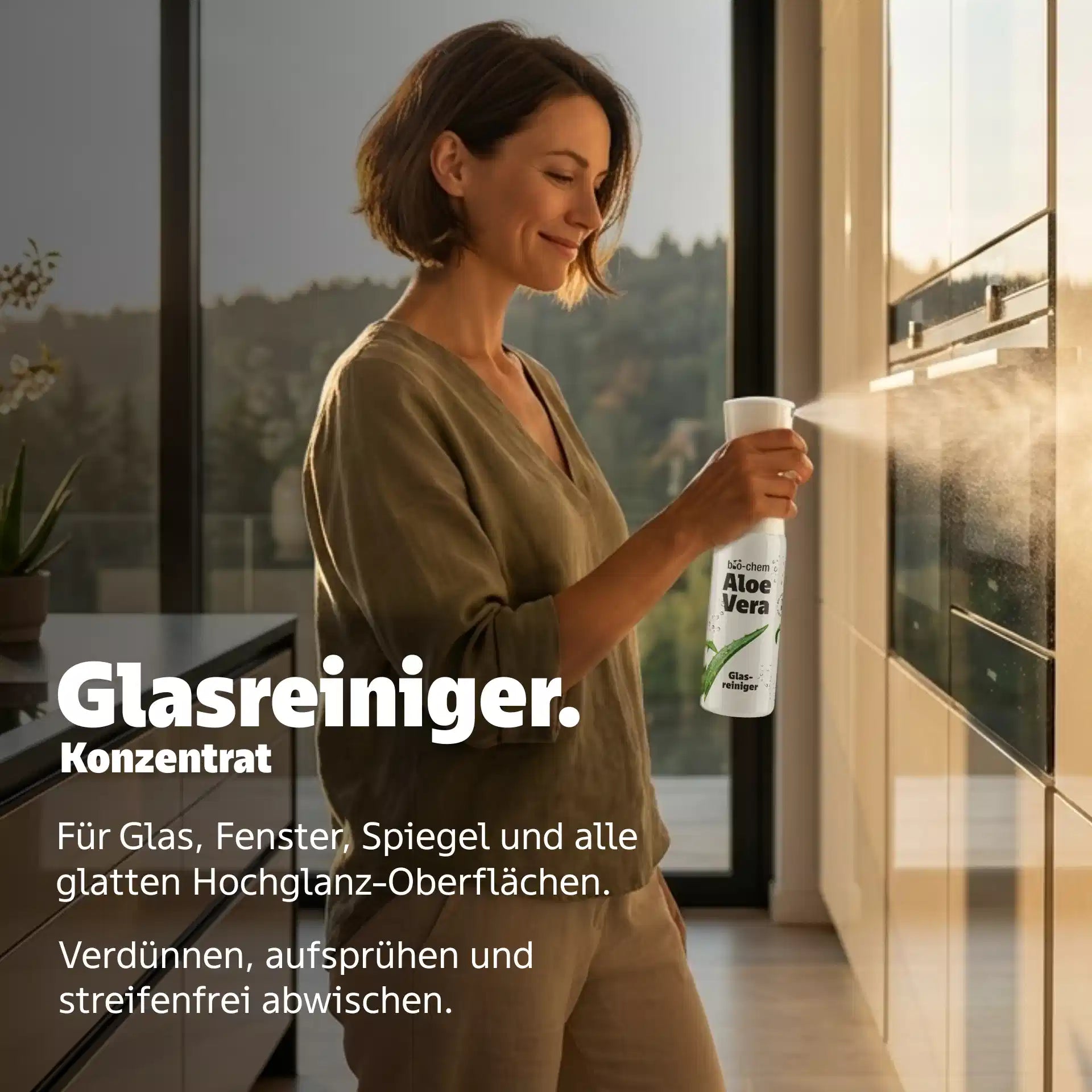 glasreiniger konzentrat anwendung küche bad