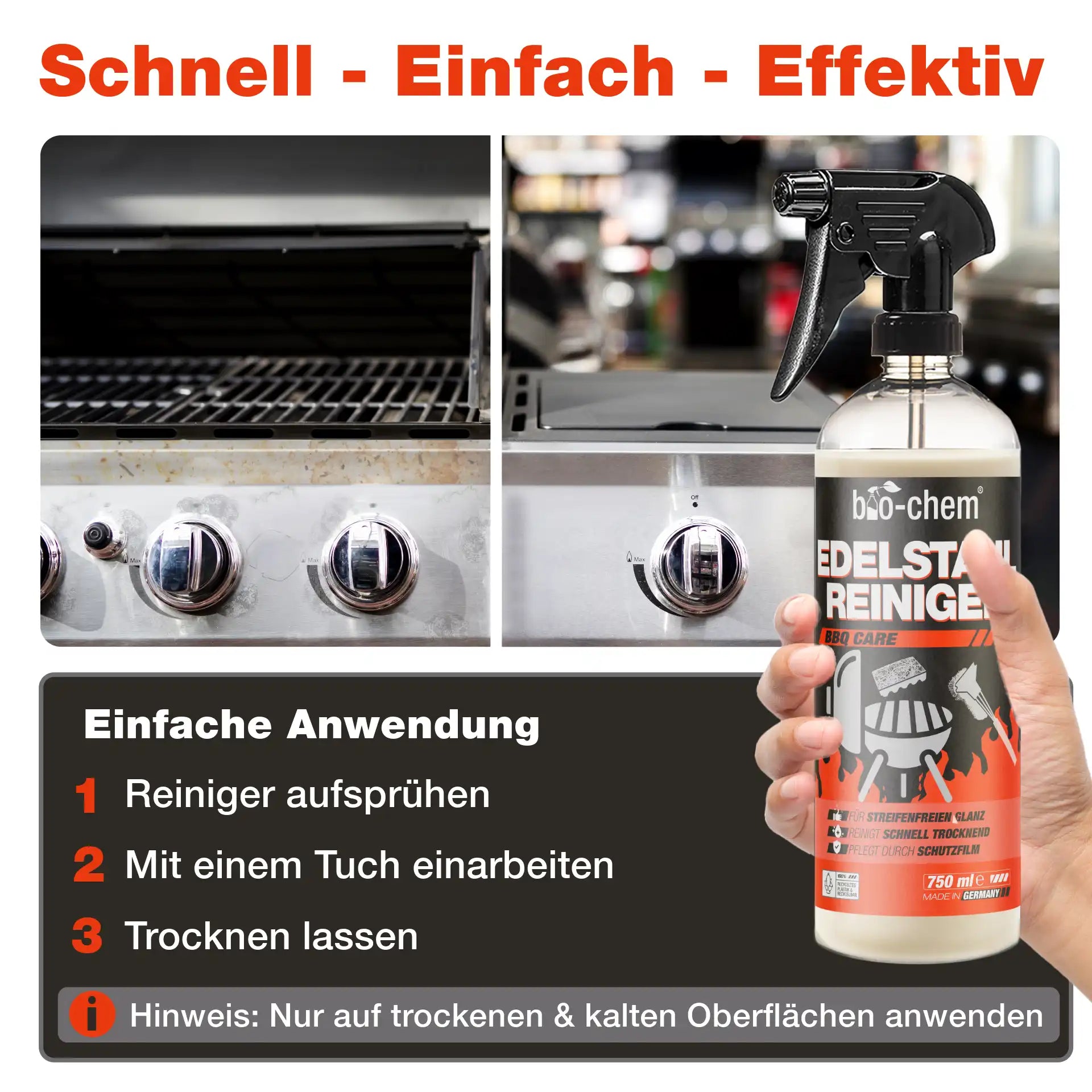 Edelstahlreiniger (750 ML)