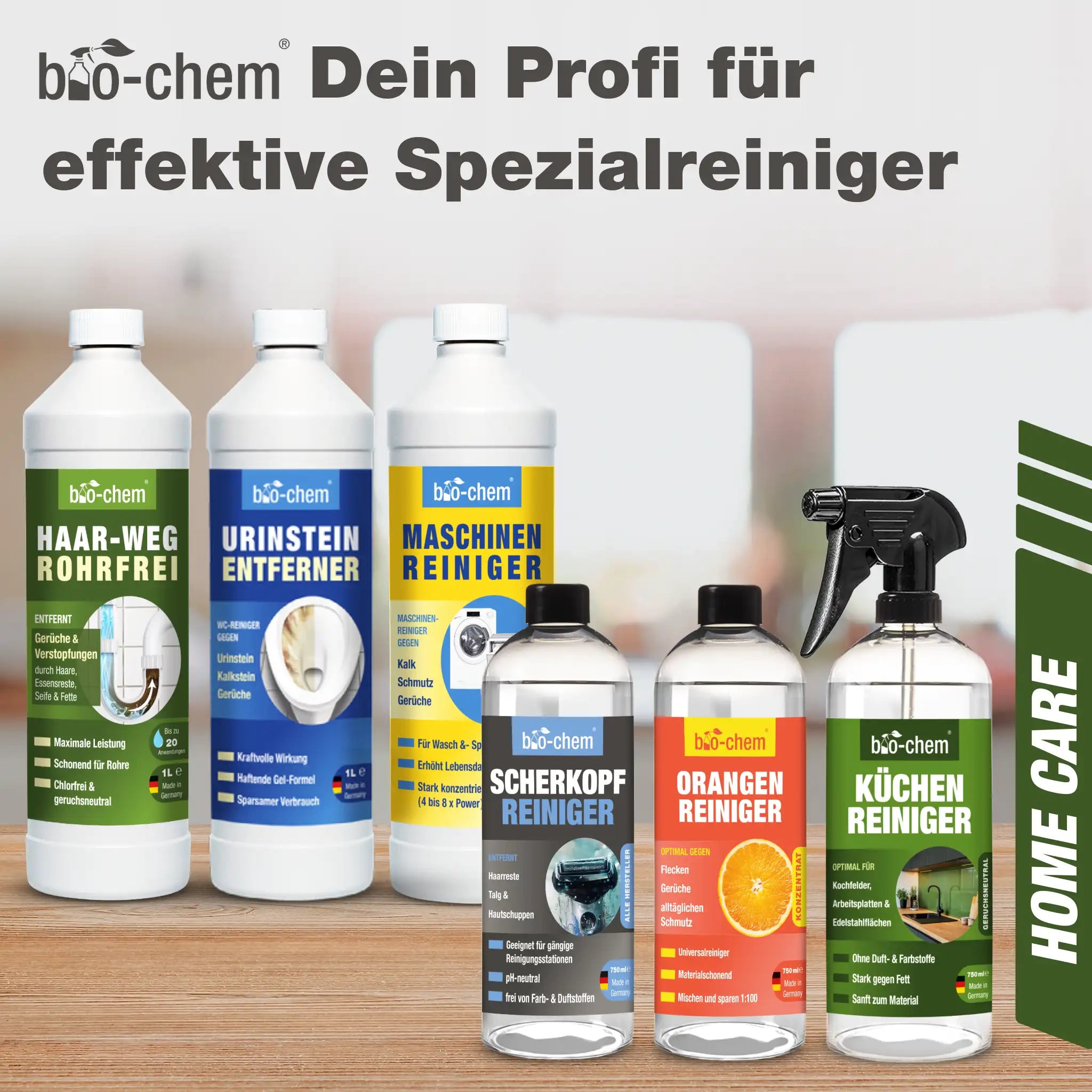 Spezialreiniger von bio-chem im Überblick: Scherkopfreiniger & mehr – Artikel 9100004