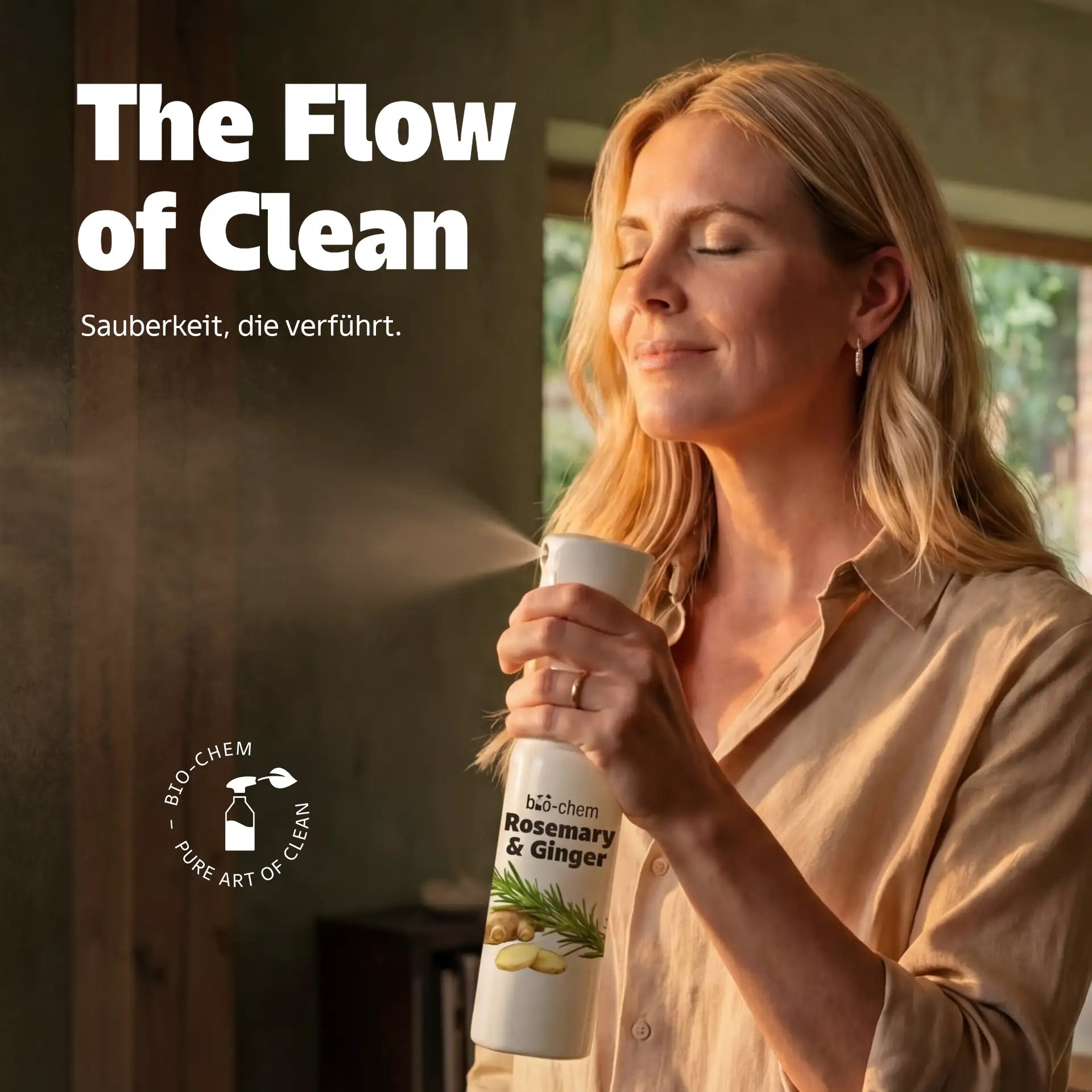 The Flow of Clean Reiniger Duft