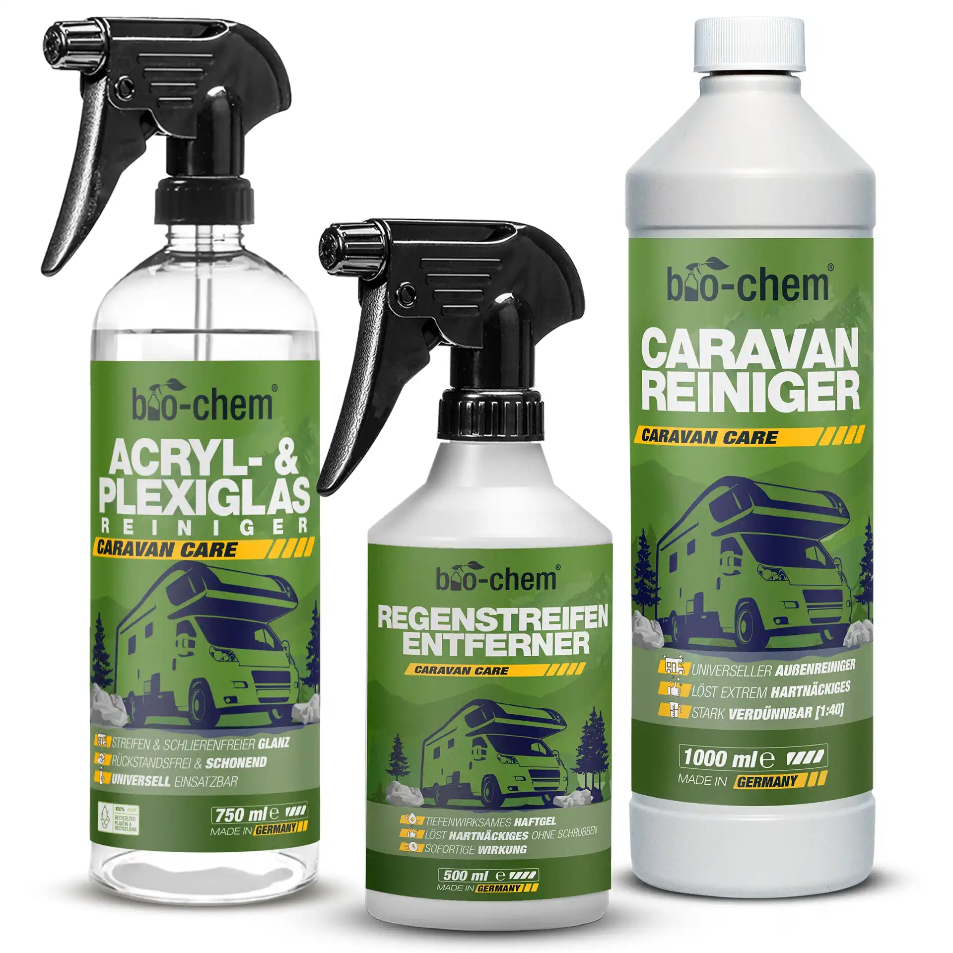 Caravan Reiniger, Acryl- & Plexiglas Reiniger und Regenstreifen Entferner – Caravan Care
