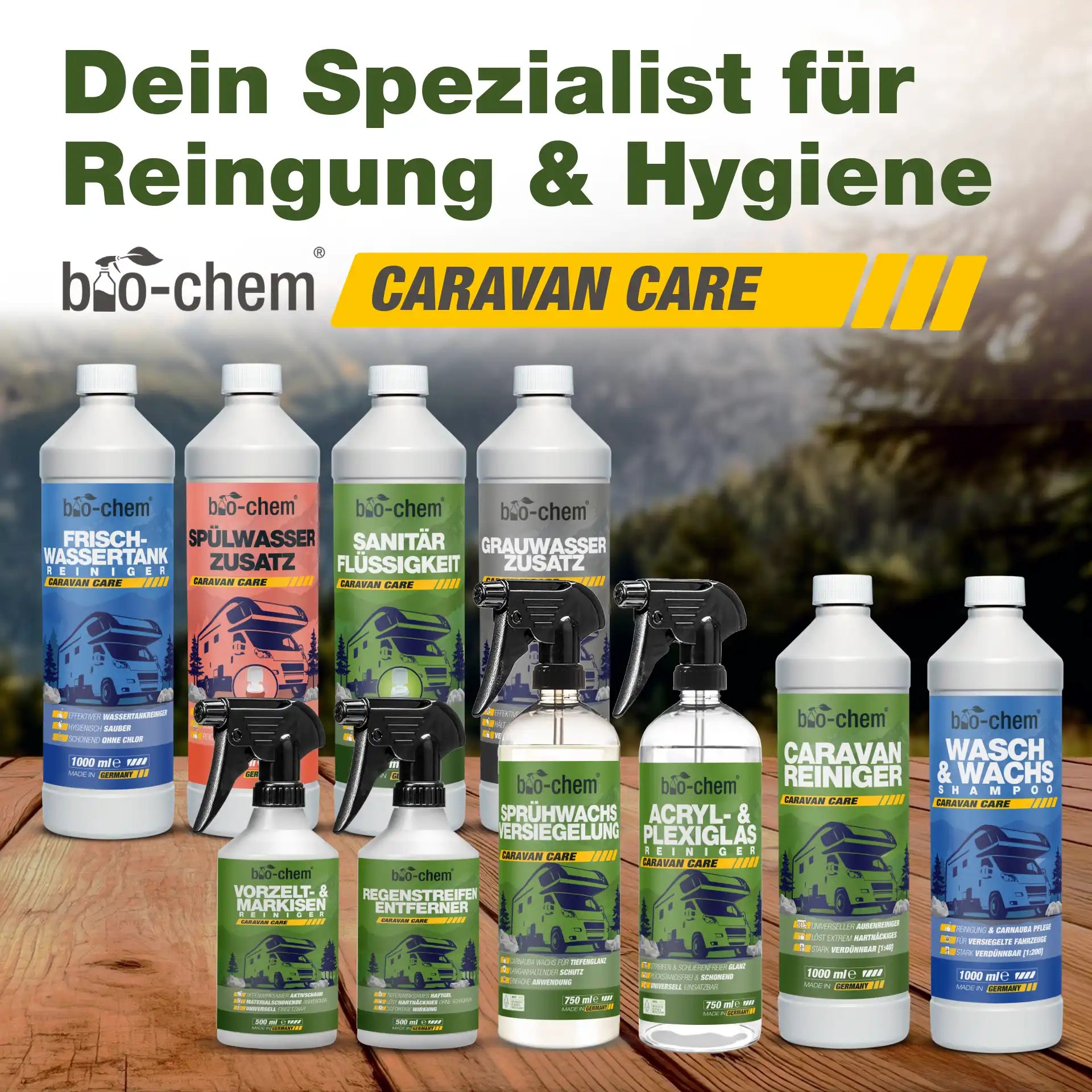 Caravanreiniger (5 L + Schaumsprüher)