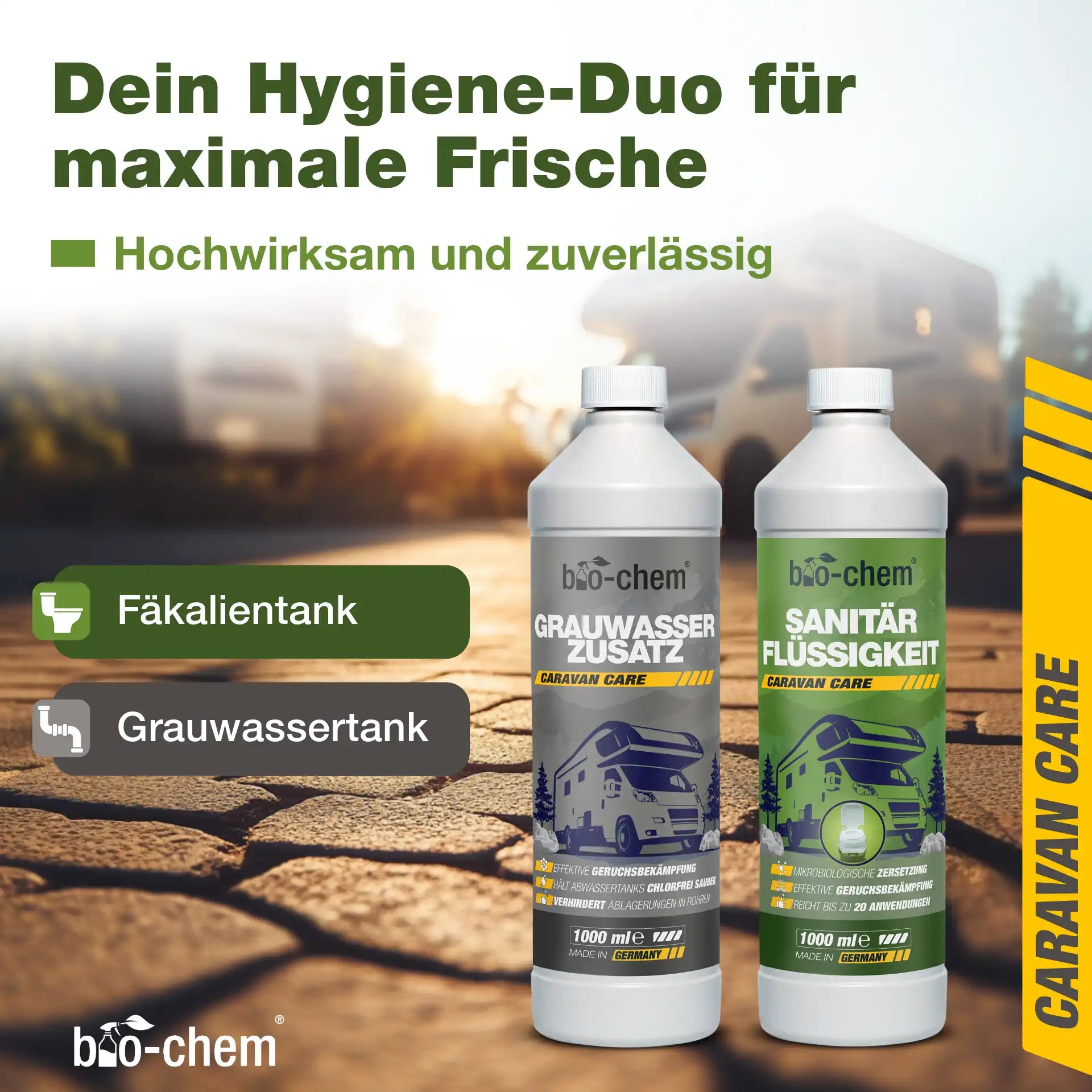 Caravan Sanitärset (DUO 2-teilig)