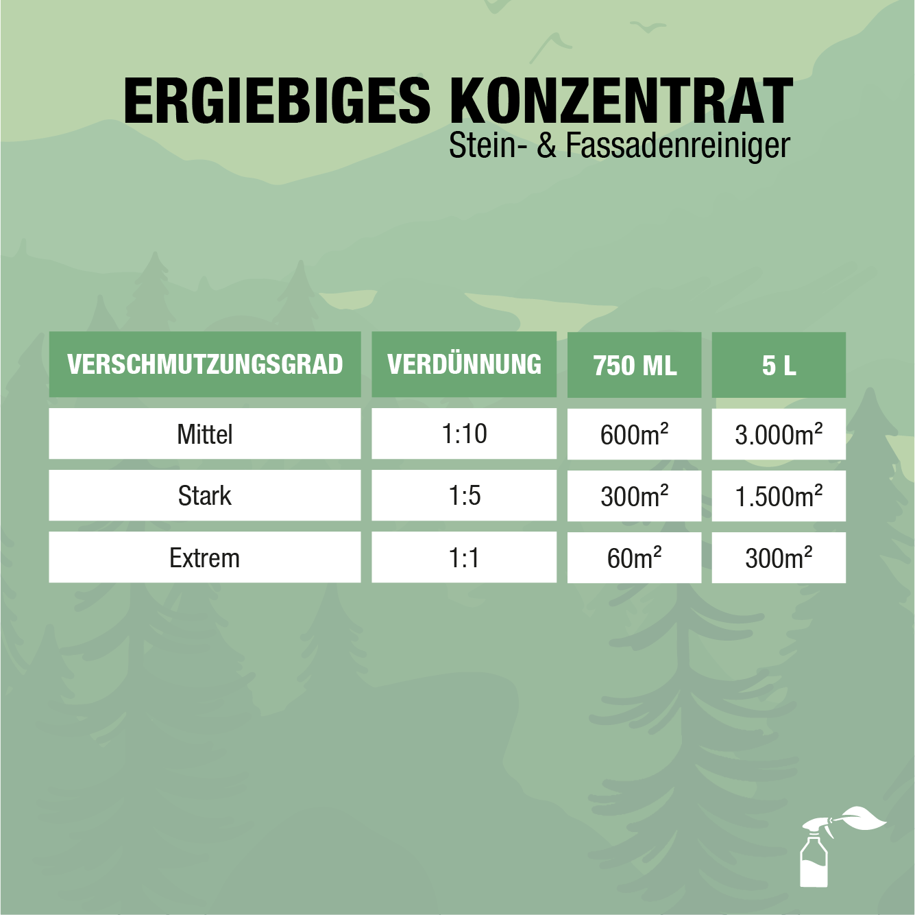 Stein- & Fassadenreiniger (750 ML)