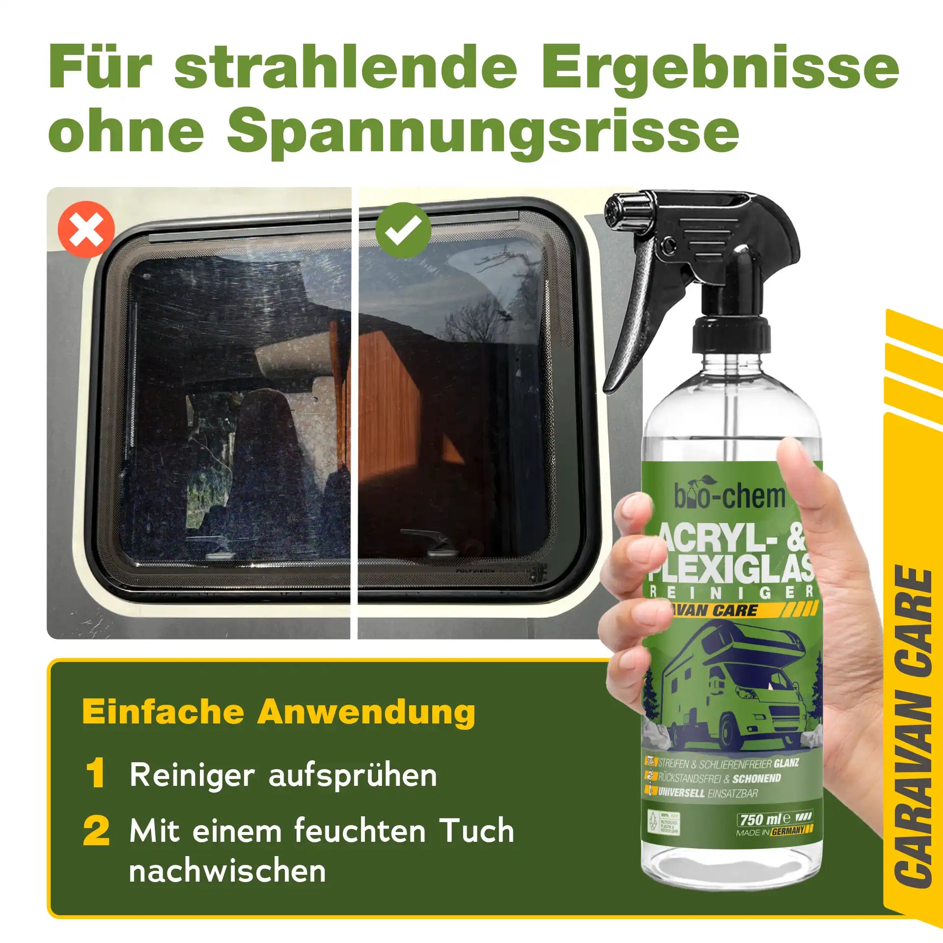 Acryl- & Plexiglas-Reiniger (750 ML)