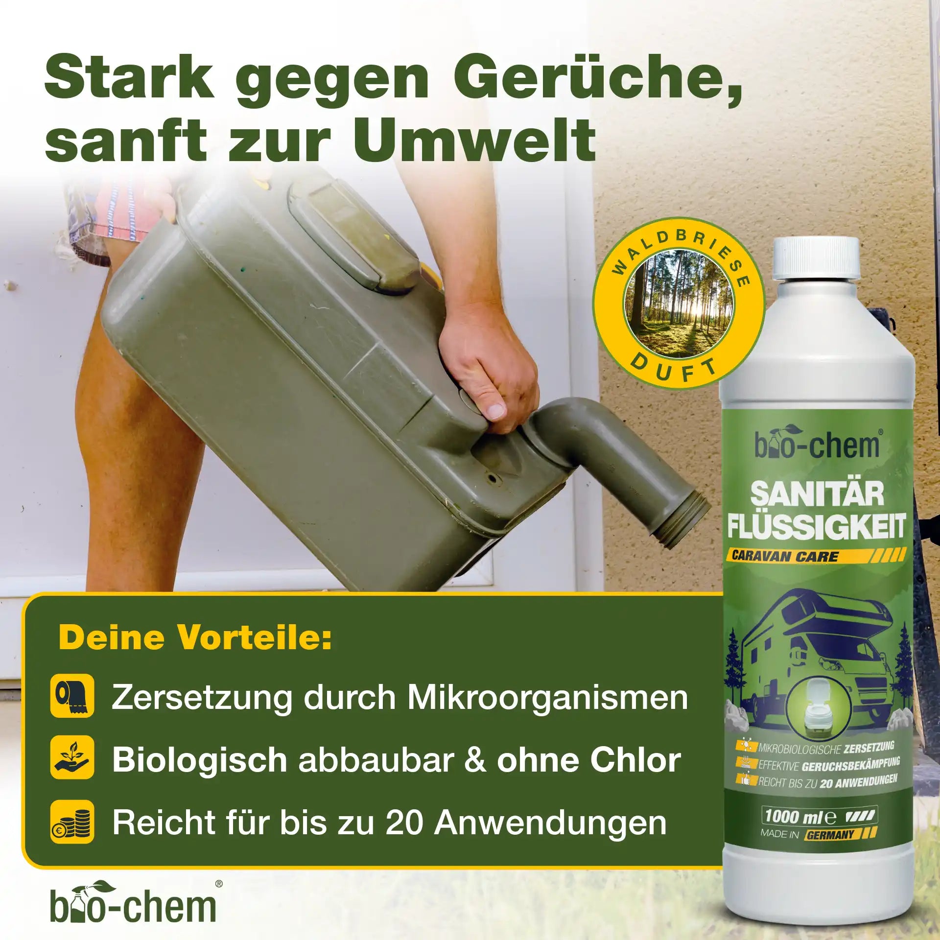 Camping Hygiene-Set (BASIC 3-teilig)
