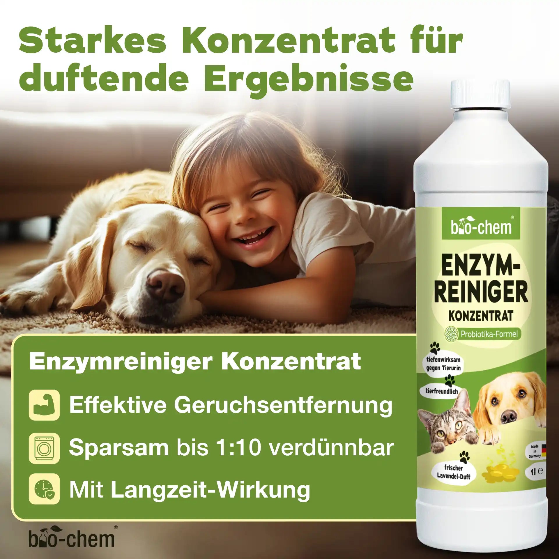 Enzymreiniger + Geruchsentferner Hund (DUO 2-teilig)