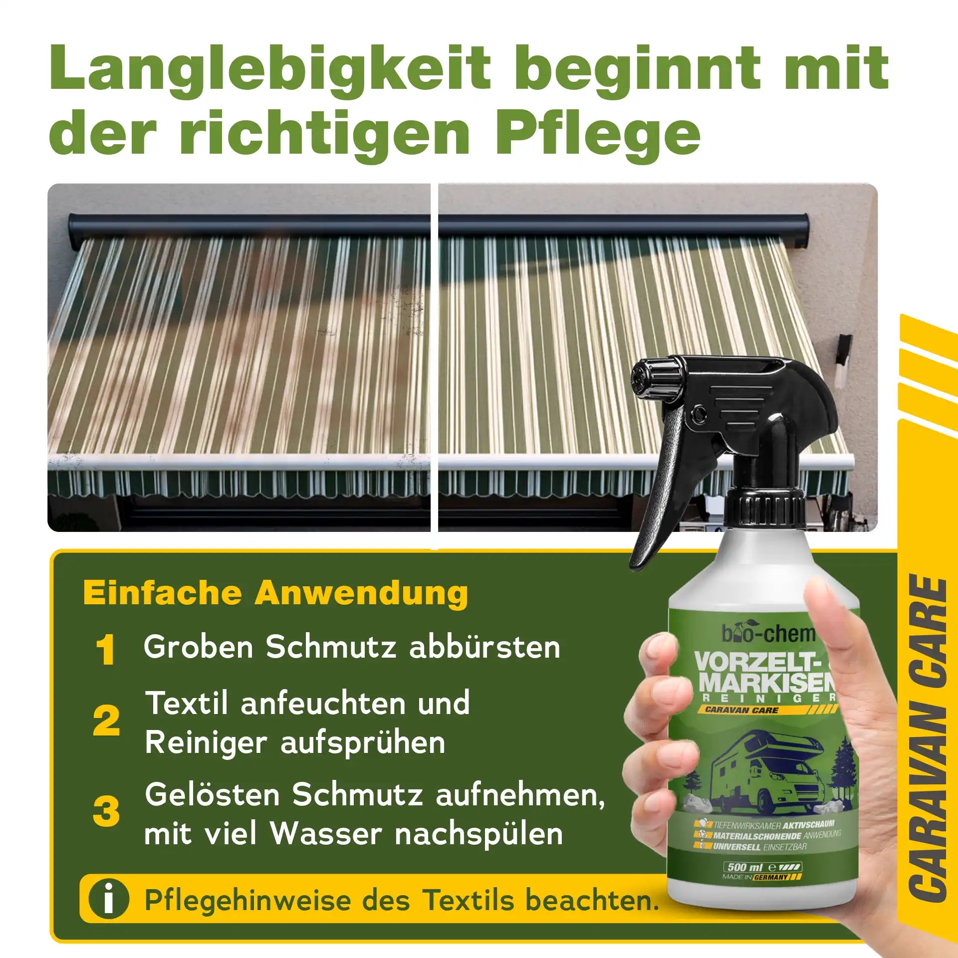 Vorzelt- und Markisenreiniger (500 ML)