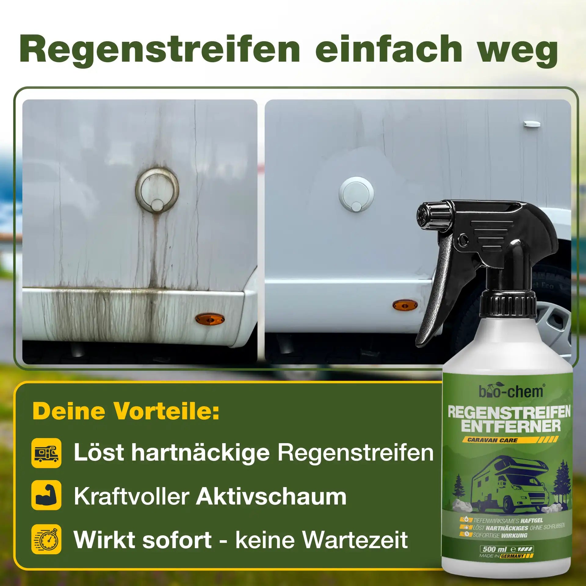 Caravan Außenreinigung Set (BASIC 3-teilig)
