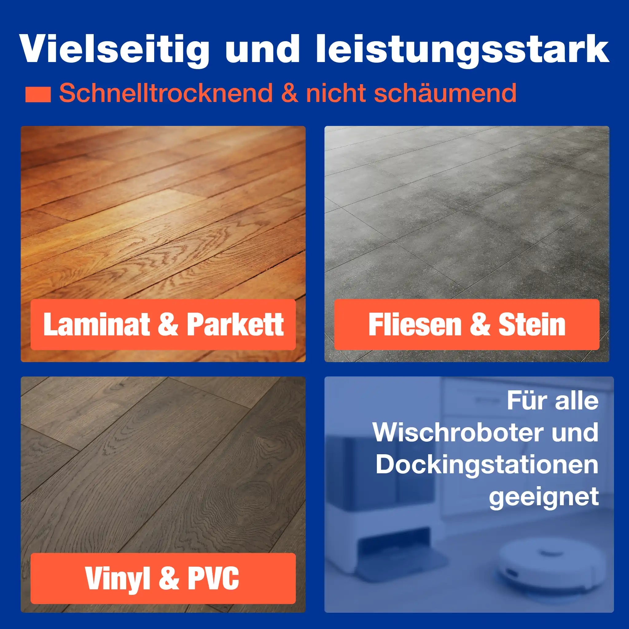 Wischroboter Reinigungsmittel (750 ML)