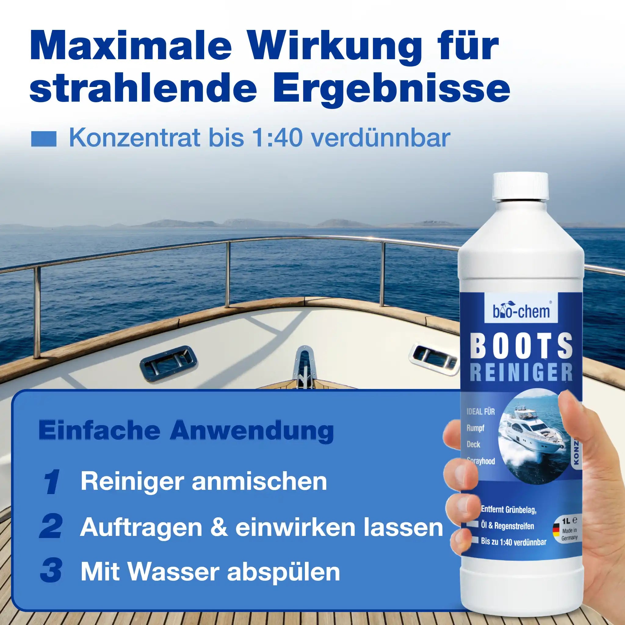 Bootsreiniger (5 L + Schaumsprüher)