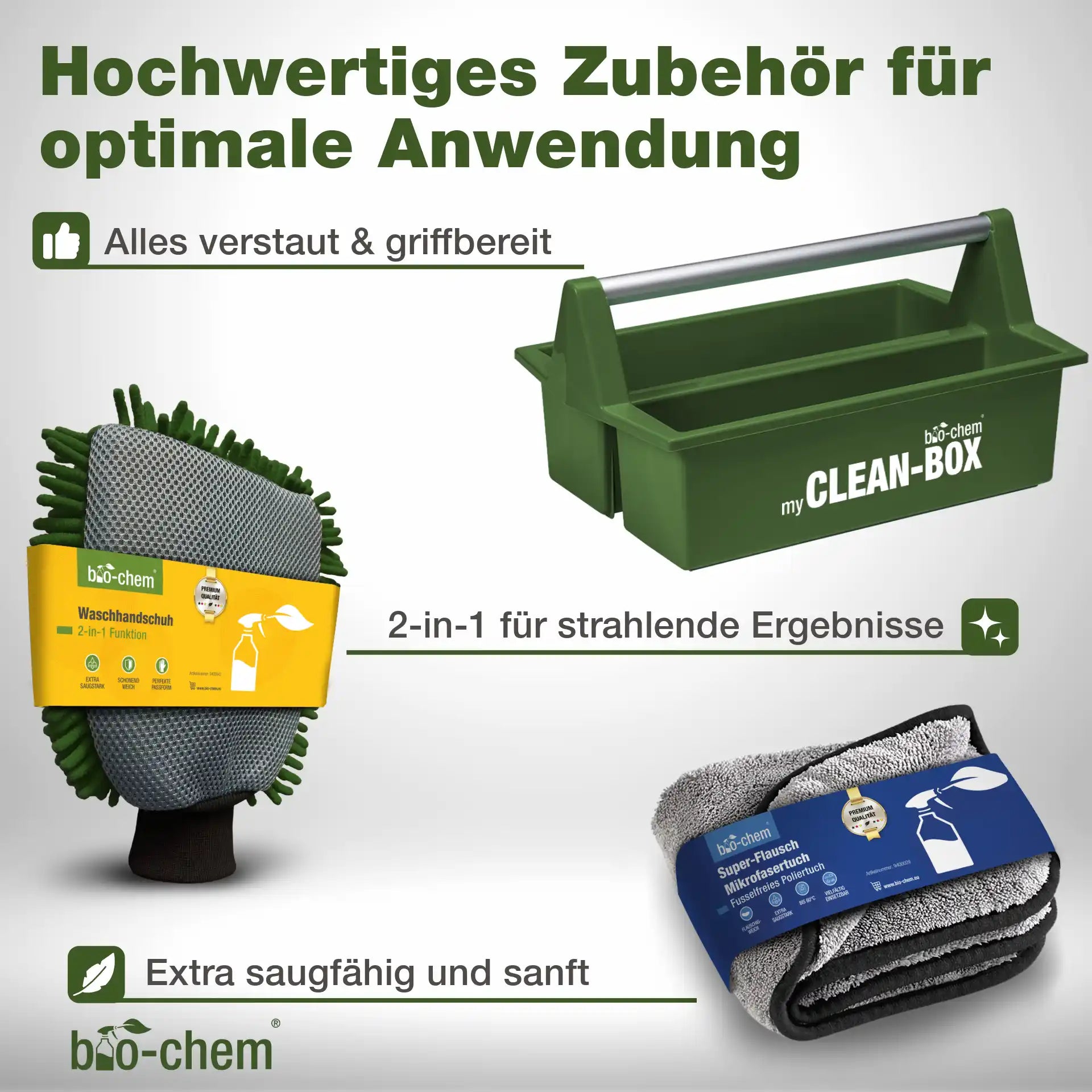 Caravan Außenreinigung Set (PREMIUM 8-teilig)