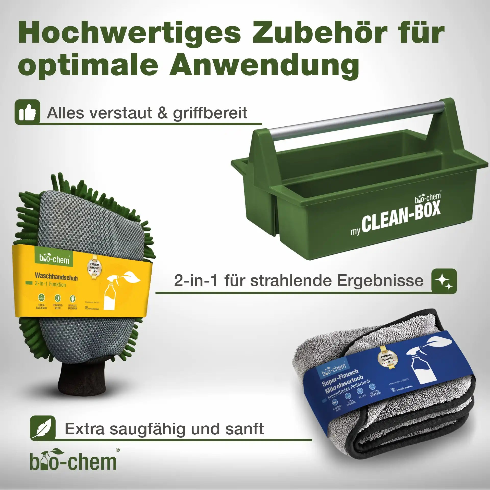 Caravan Außenreinigung Set (PREMIUM 9-teilig)