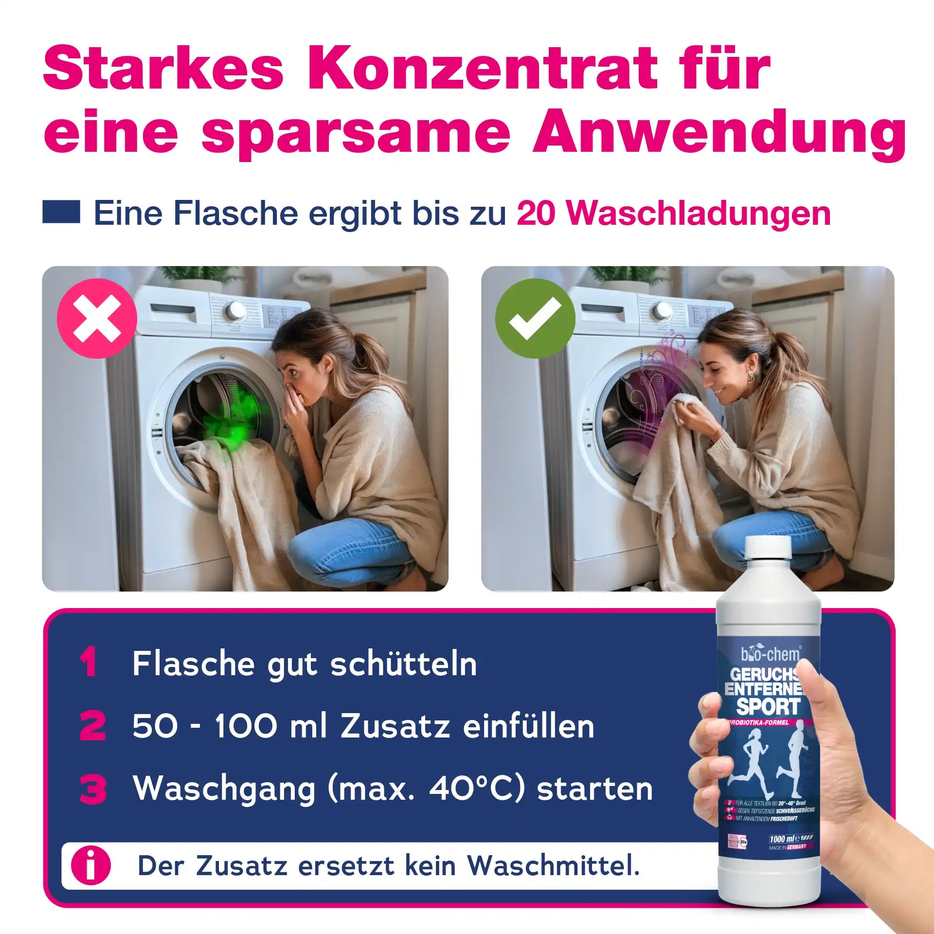 Geruchsentferner Sport (1 L)