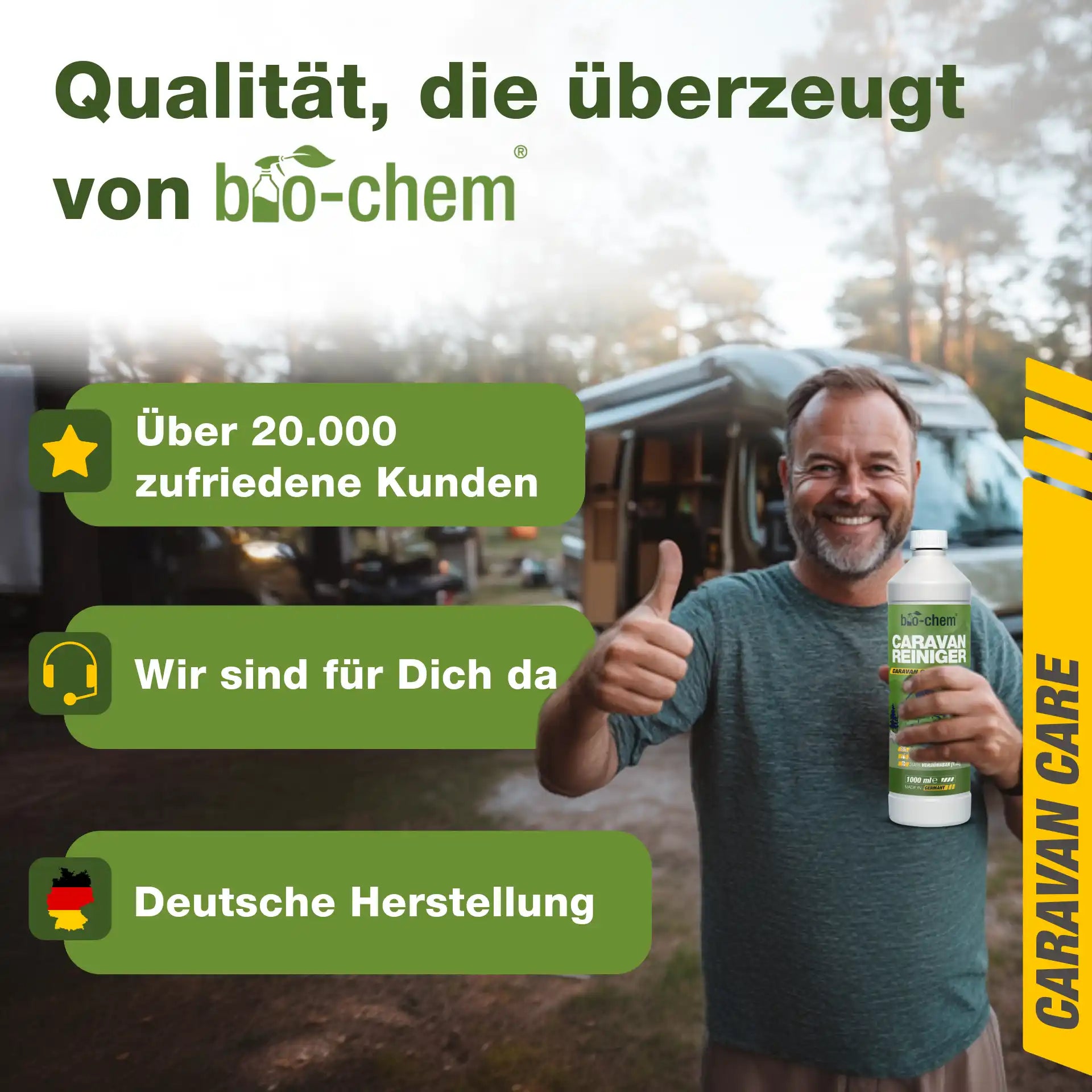 Caravan Außenreinigung Set (PREMIUM 8-teilig)