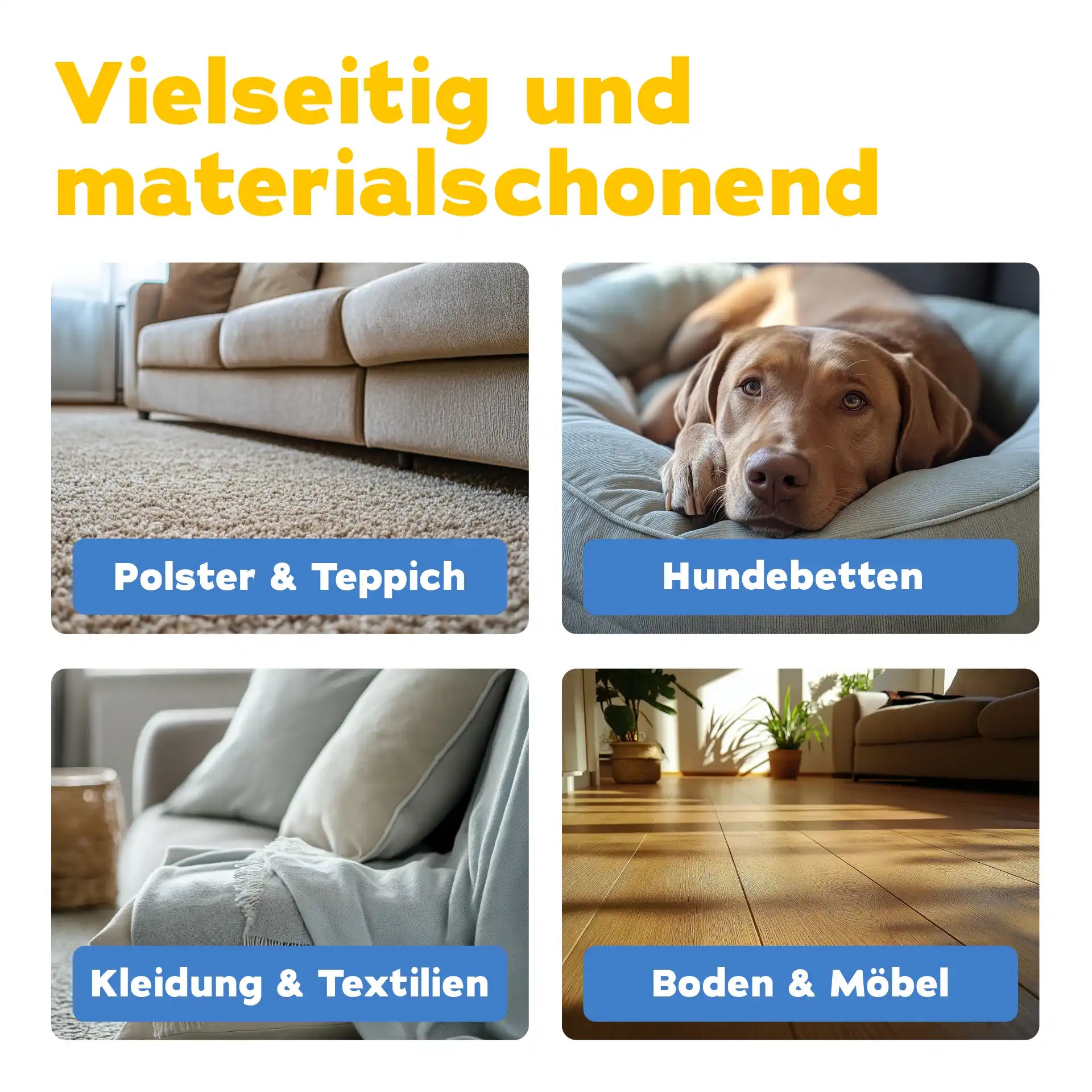 Geruchsentferner Hund + Wäschespülung (DUO 2-teilig)