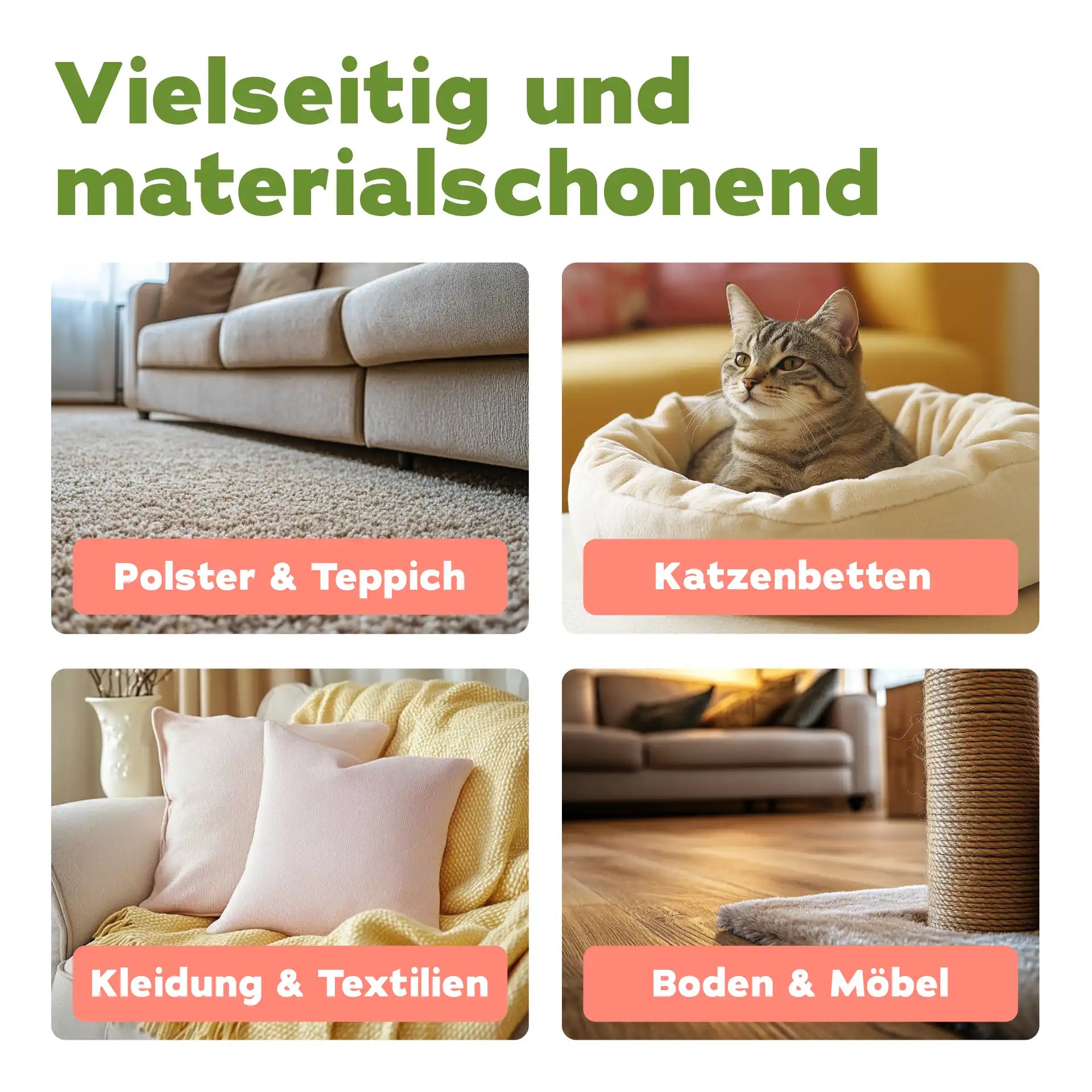 Enzymreiniger + Geruchsentferner Katze (DUO 2-teilig)