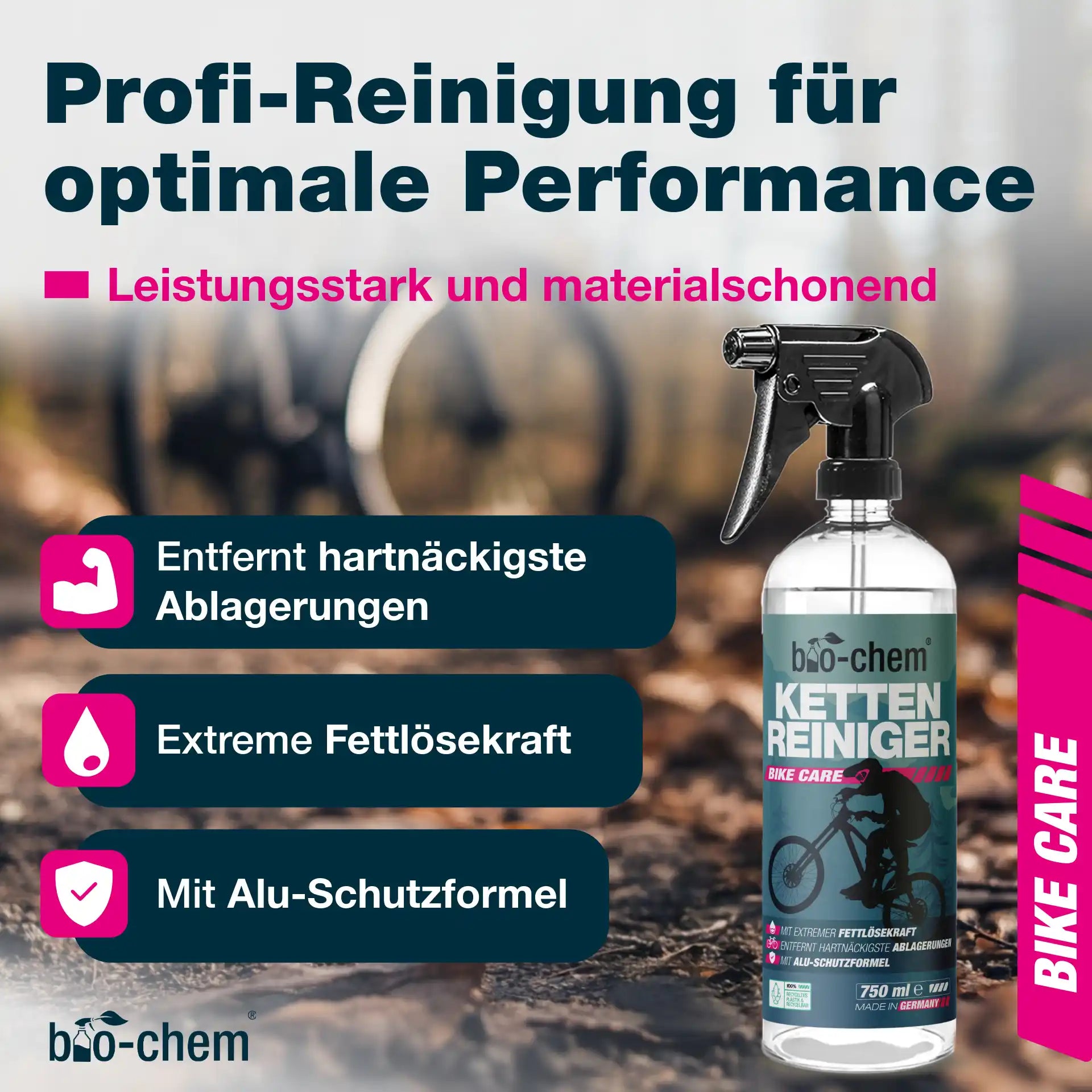 Kettenreiniger Fahrrad (5,75 Liter + Zubehör)