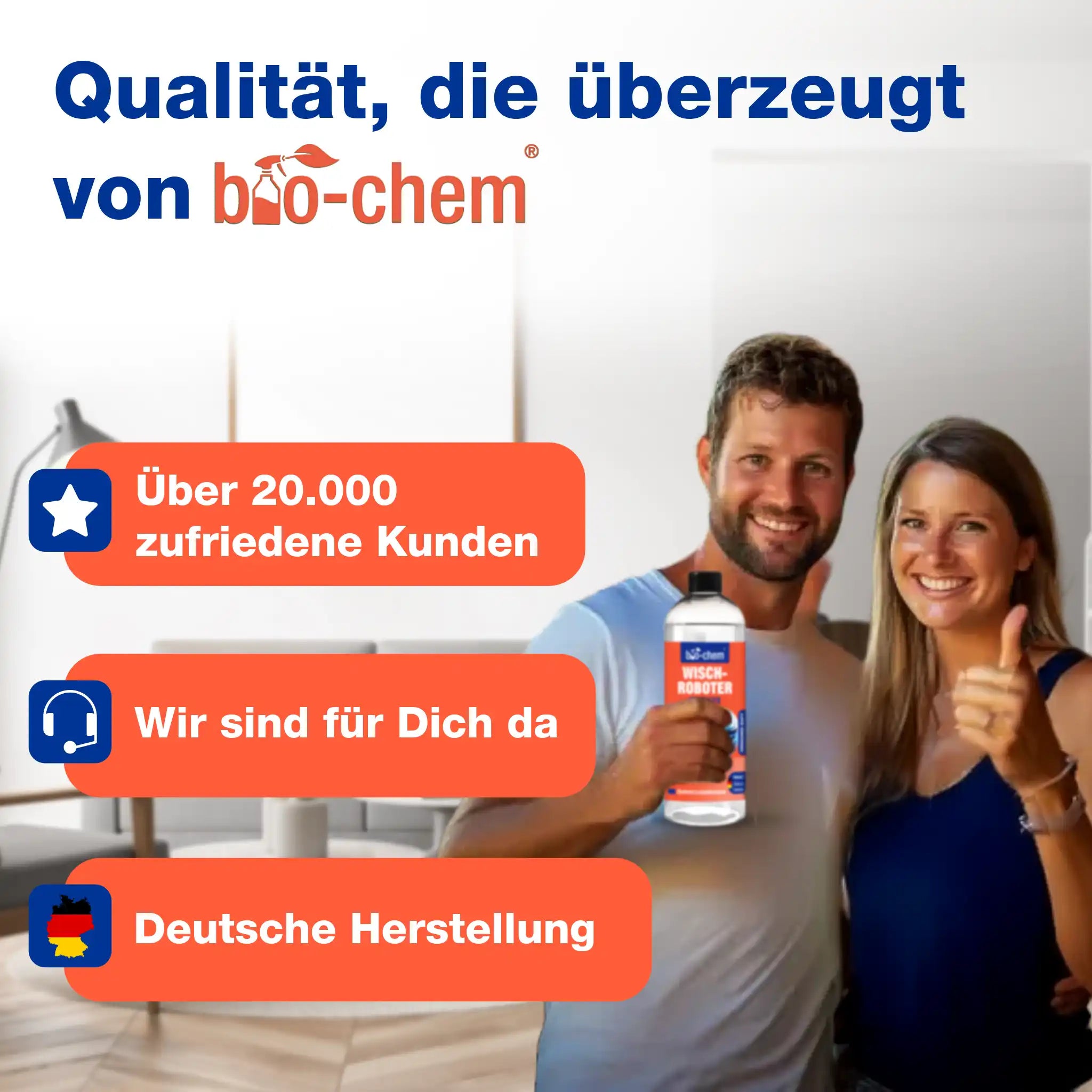 Wischroboter Reinigungsmittel (750 ML)