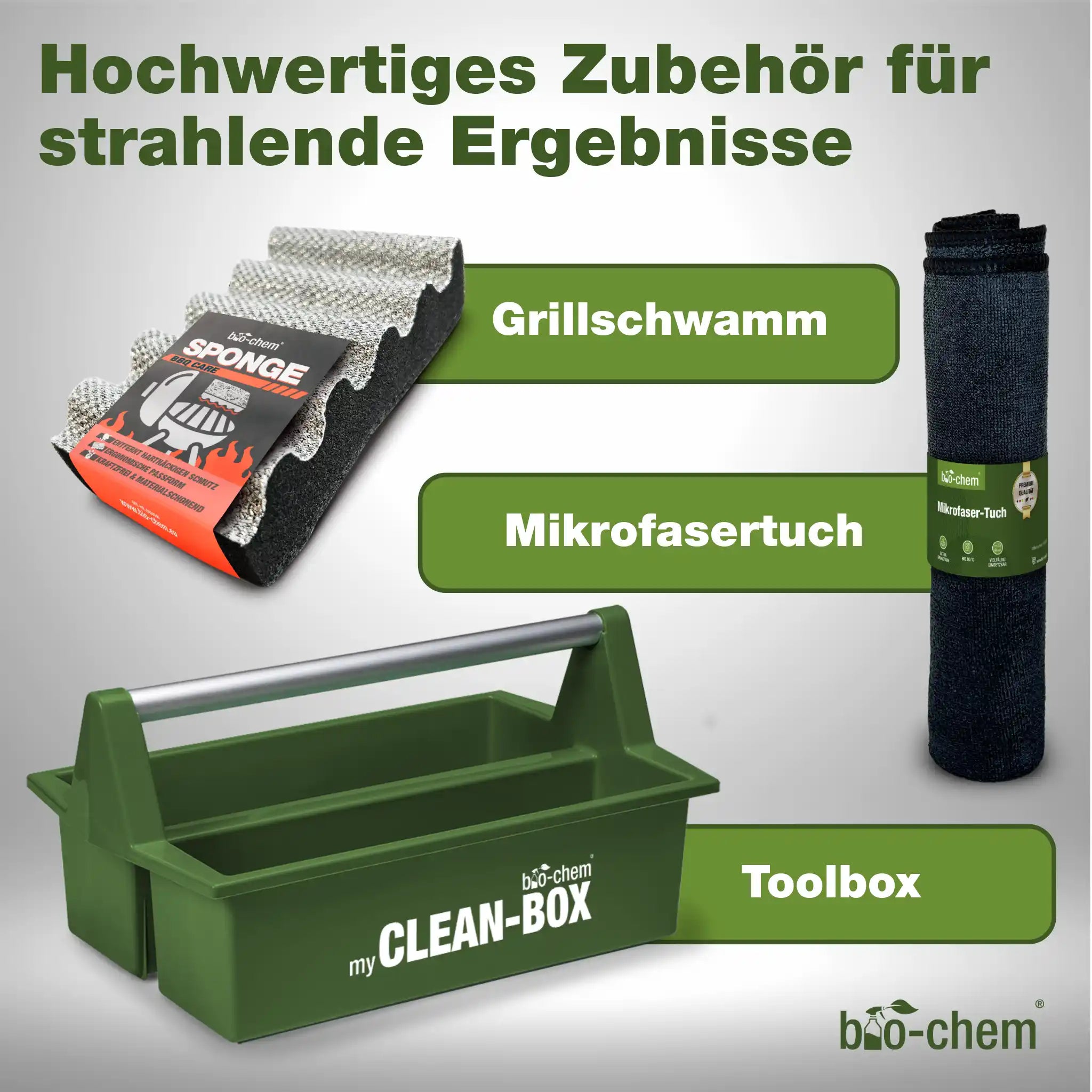 Küchenreiniger Set (PREMIUM 10-teilig)