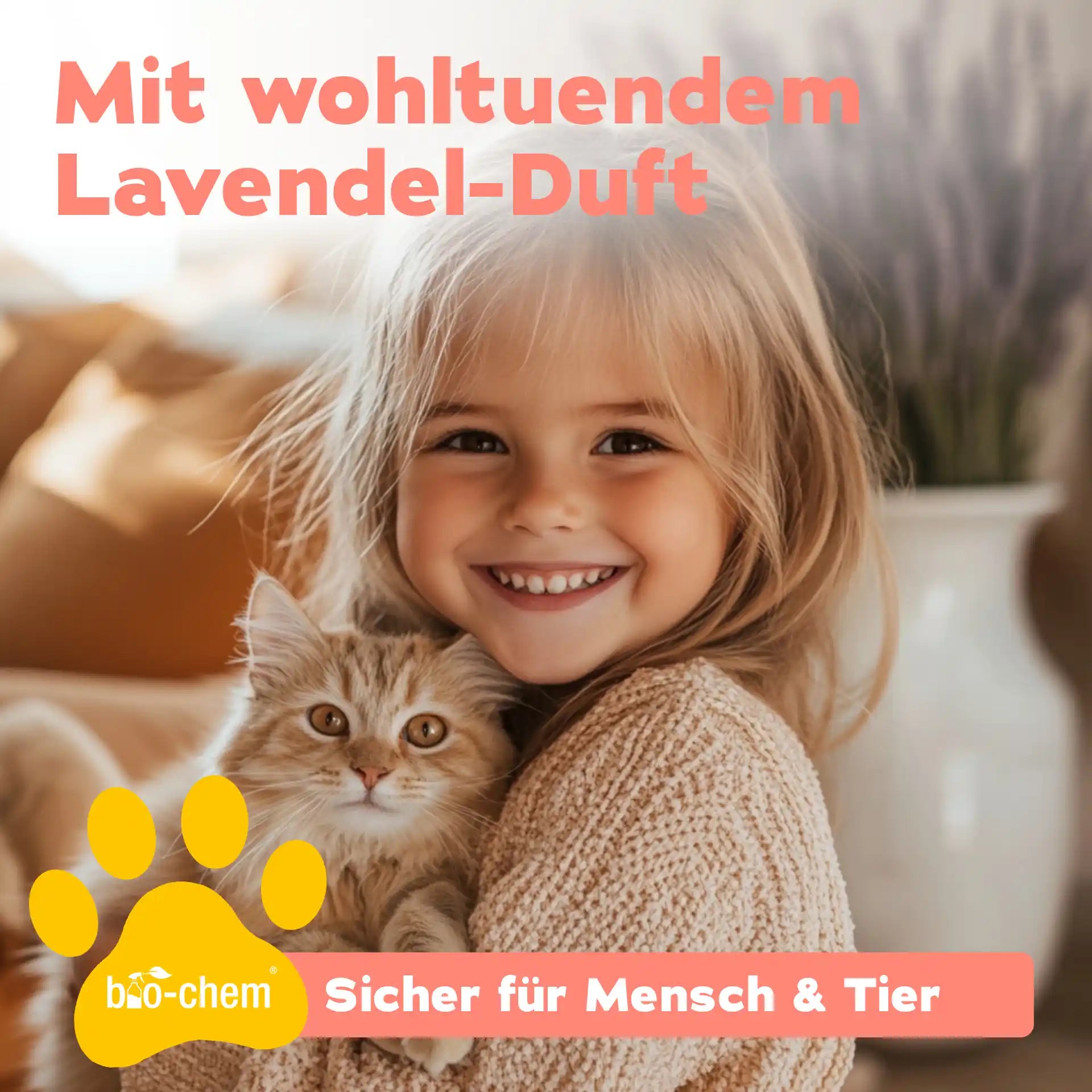 Geruchsentferner Katze + Wäschespülung (DUO 2-teilig)