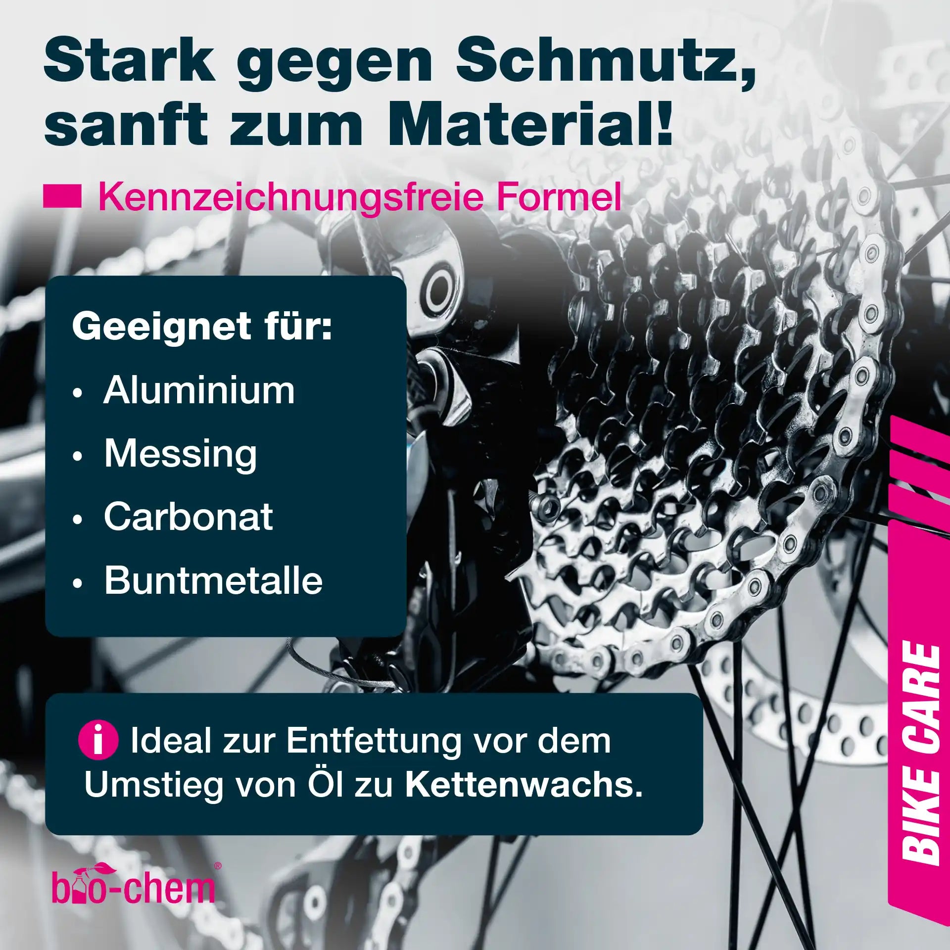 Kettenreiniger Fahrrad (5,75 Liter + Zubehör)