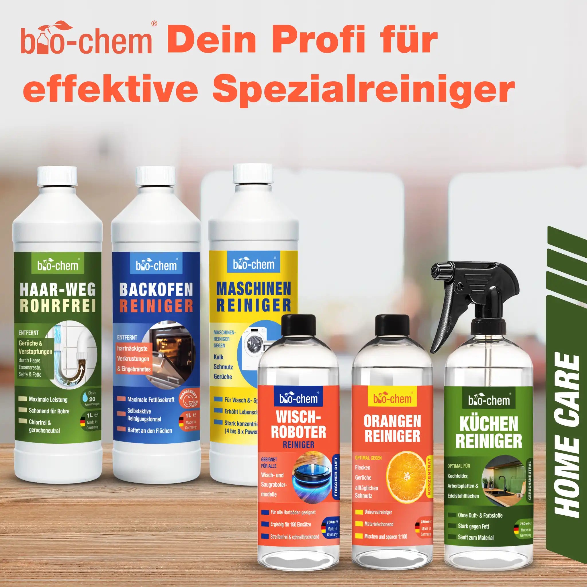 Orangenreiniger Konzentrat (750 ML + Mischflasche)