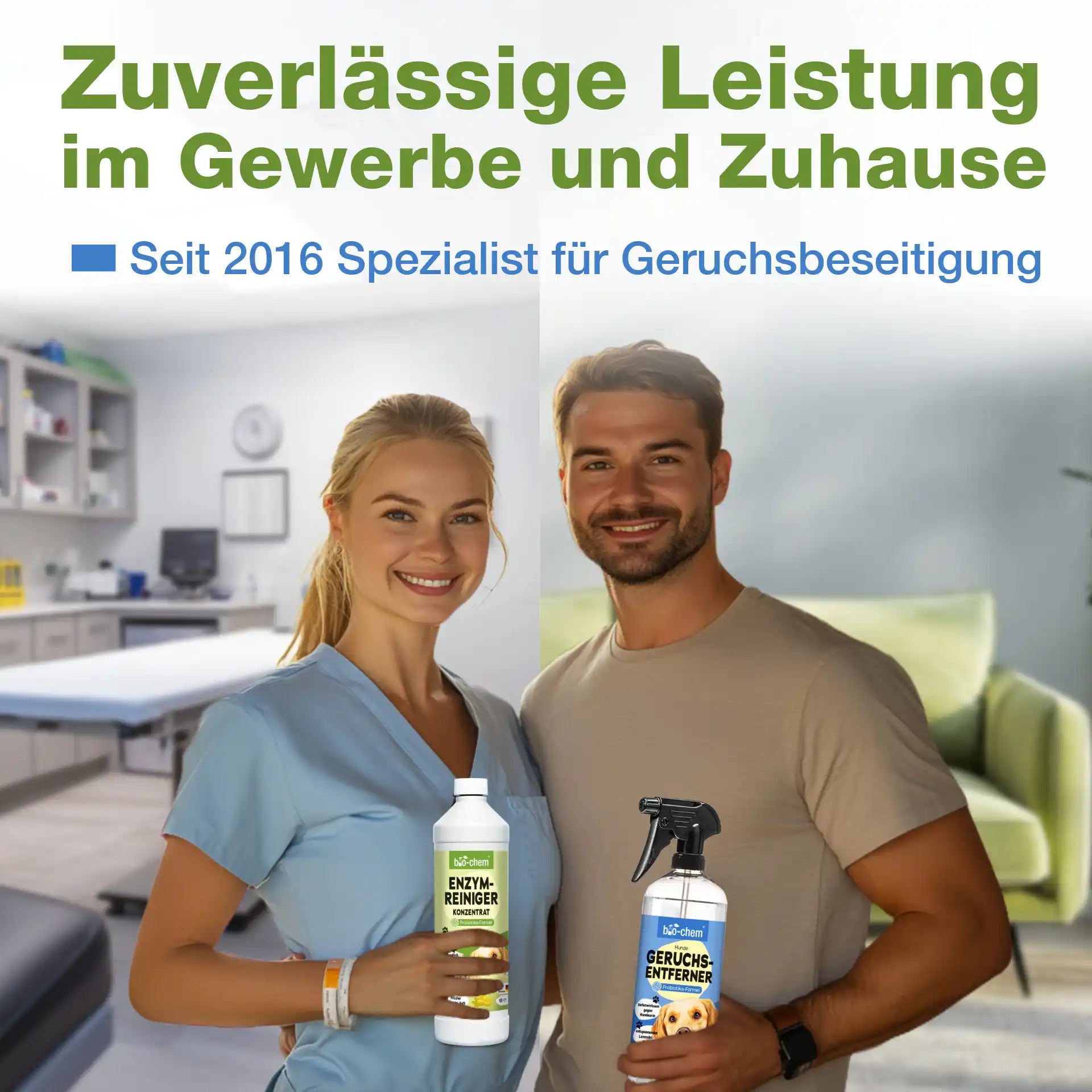 Enzymreiniger + Geruchsentferner Hund (DUO 2-teilig)