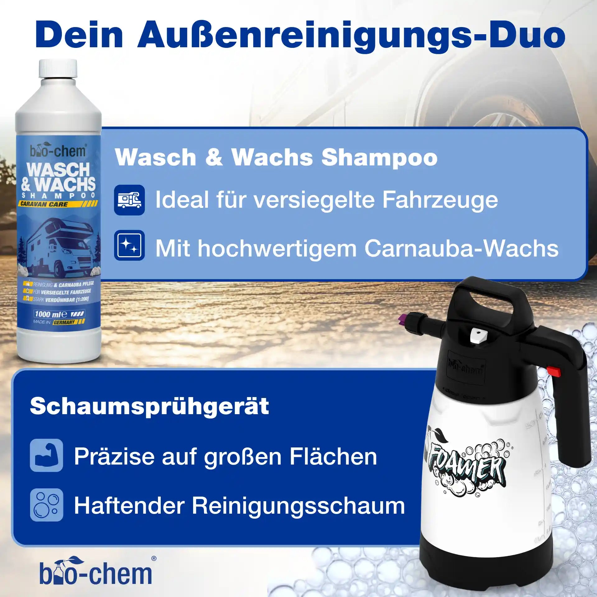 Caravan Versiegelungs-Set (PROFI 6-teilig)