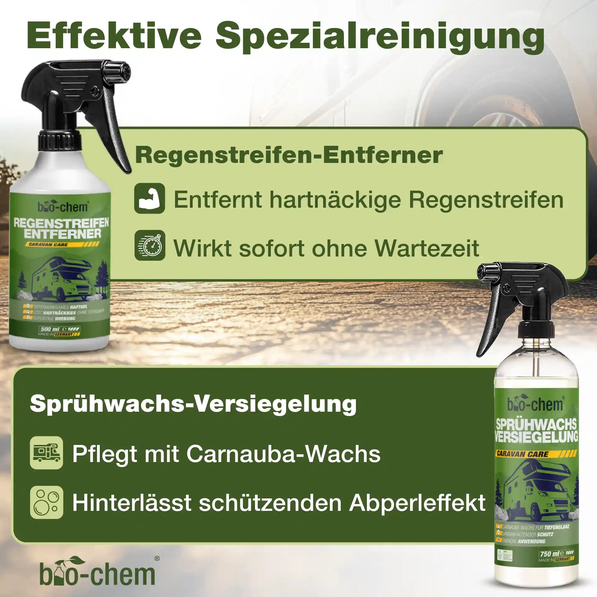 Caravan Versiegelungs-Set (PROFI 6-teilig)