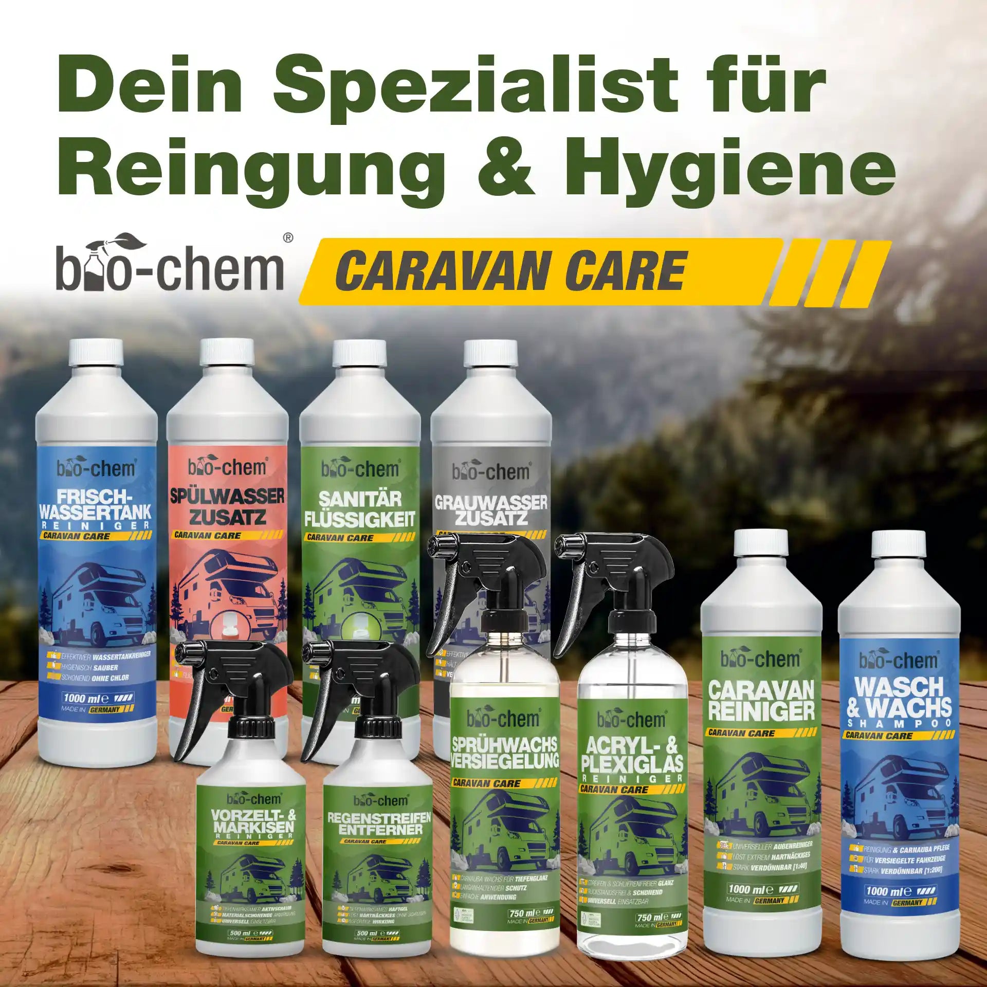 Caravan Versiegelungs-Set (PROFI 6-teilig)