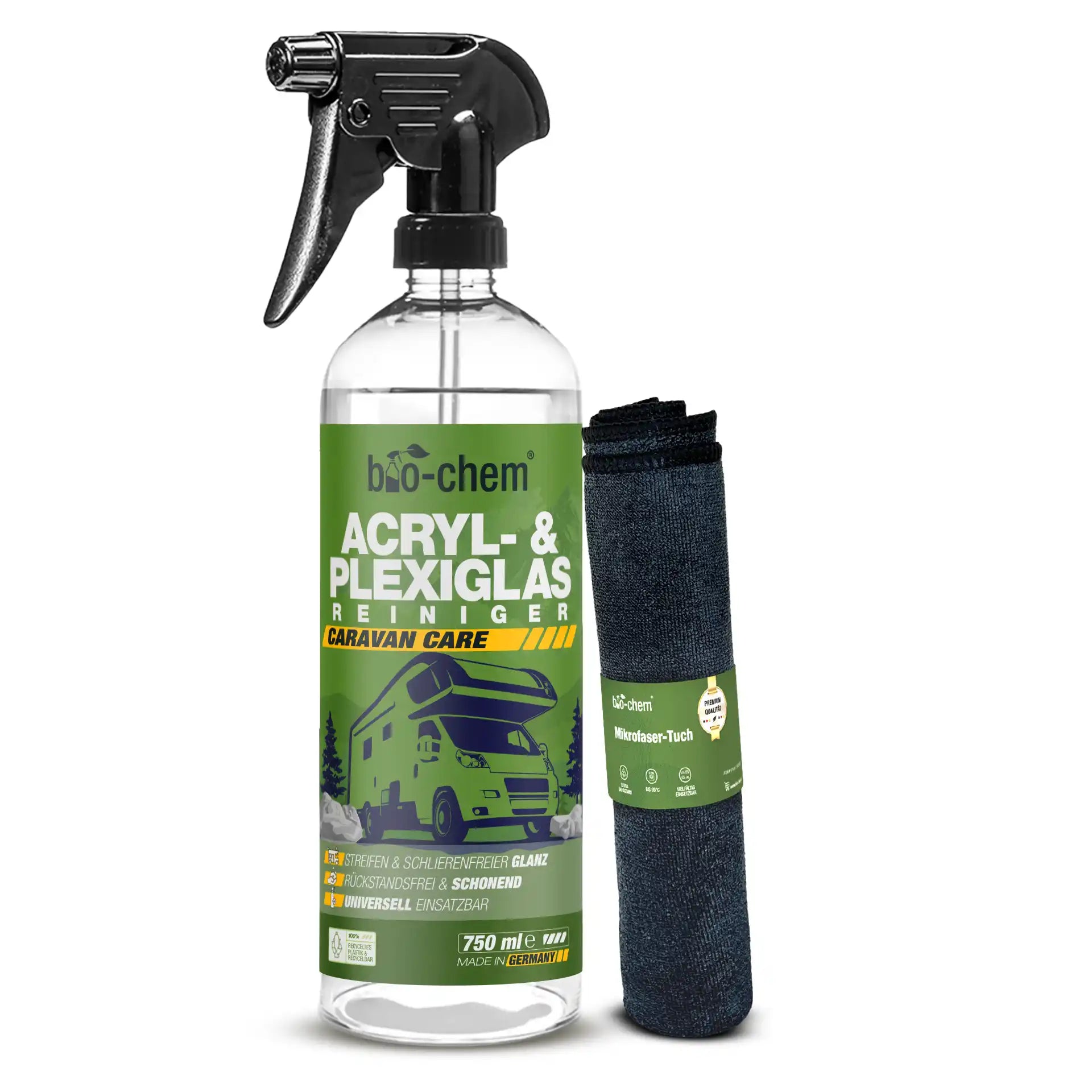 Acryl- & Plexiglas-Reiniger (750 ML + Tuch)