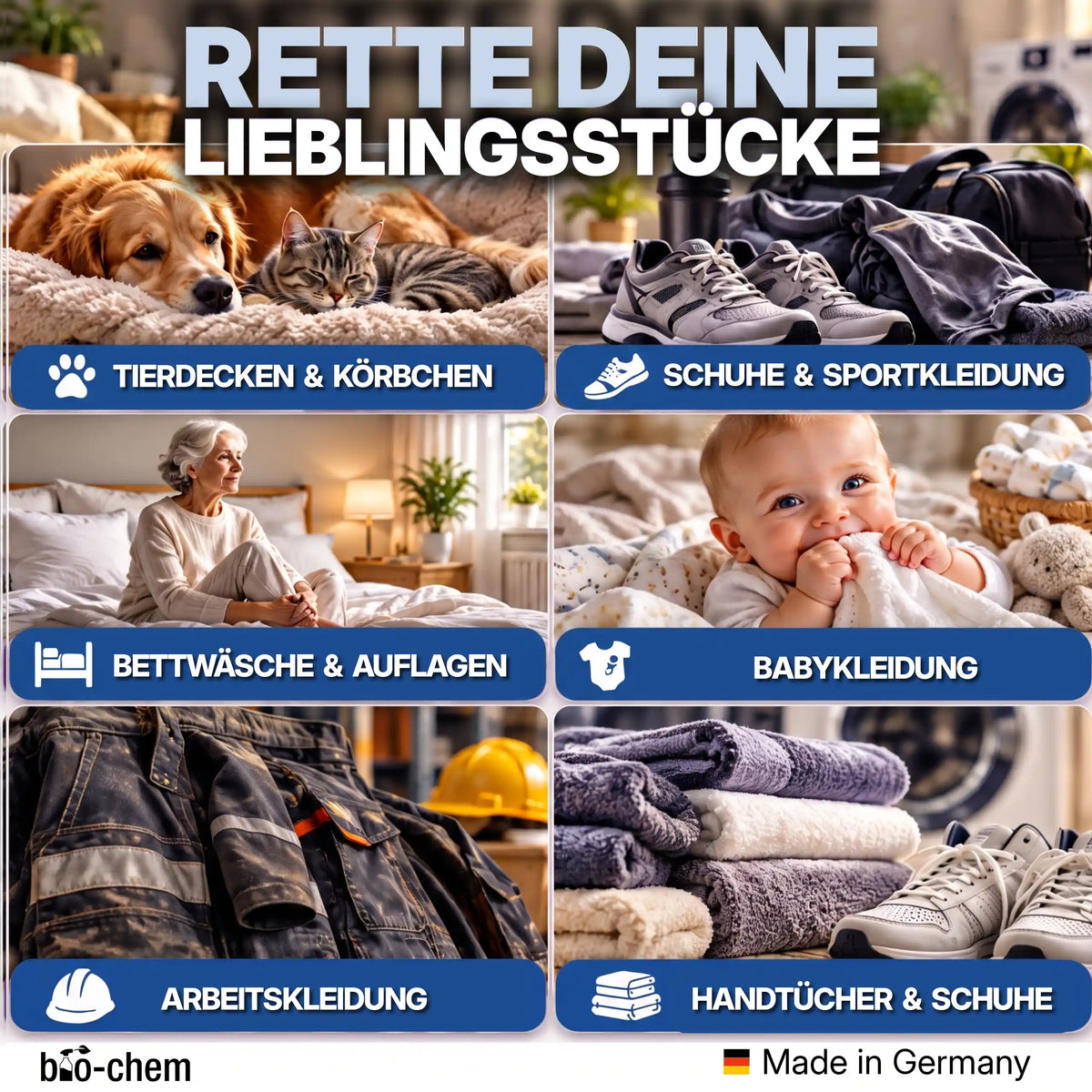 Vielseitig anwendbar für Tierdecken, Körbchen, Sportkleidung, Bettwäsche, Babykleidung und Arbeitskleidung.