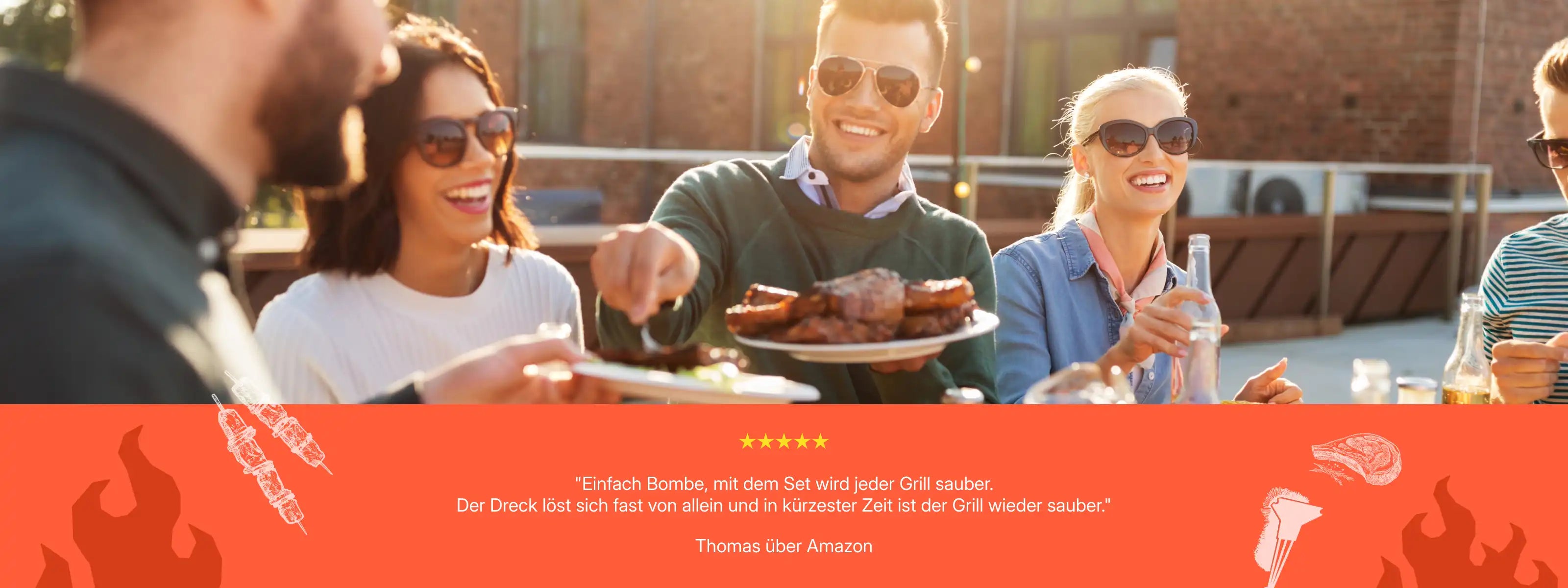 Kundenbewertung BBQ Grillreiniger