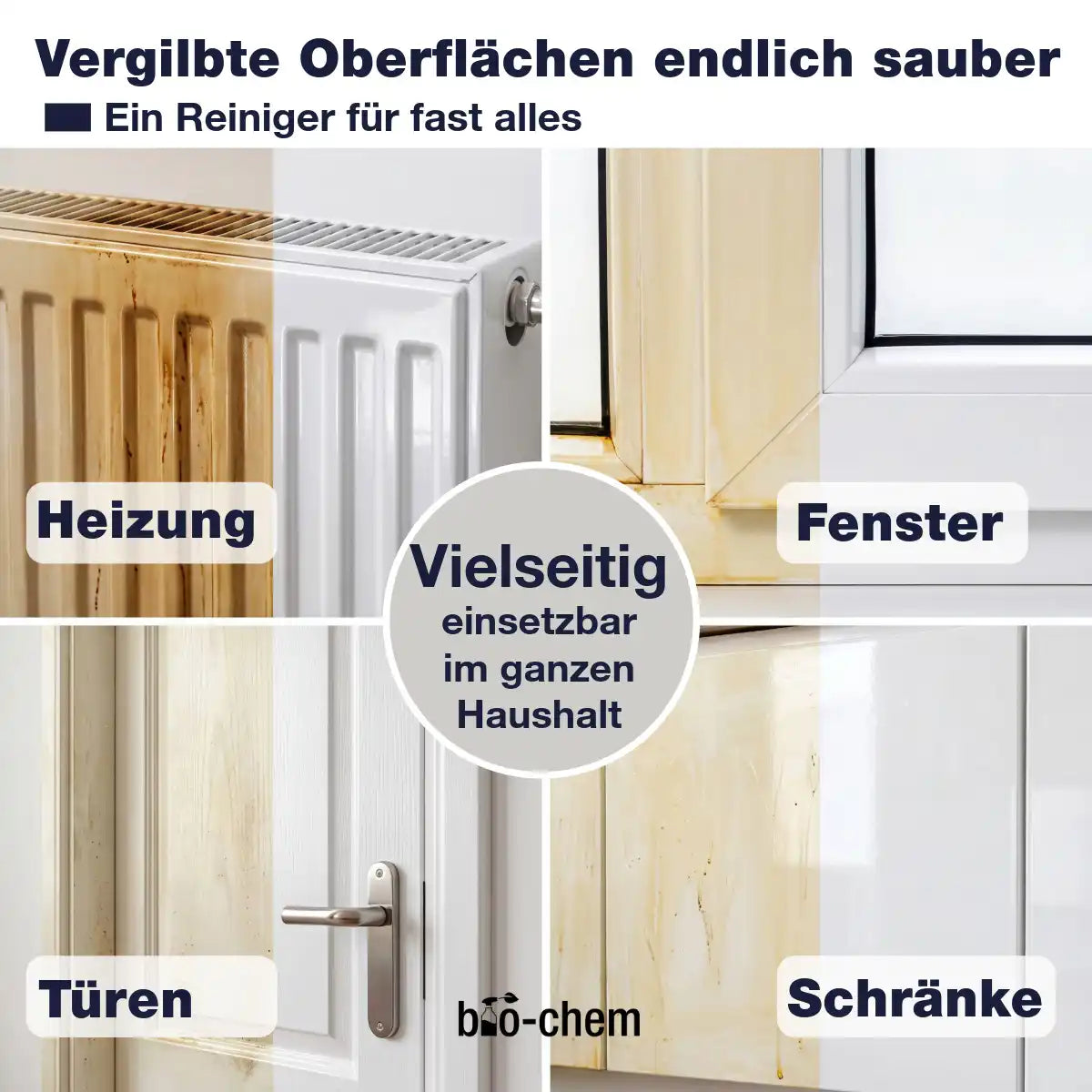 Nikotinentferner für Heizkörper Fenster Türen Schrank