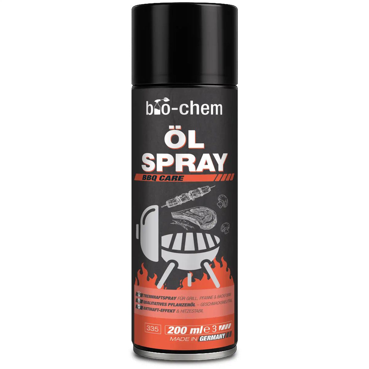 bio-chem Ölspray BBQ Care 200 ml Sprühdose