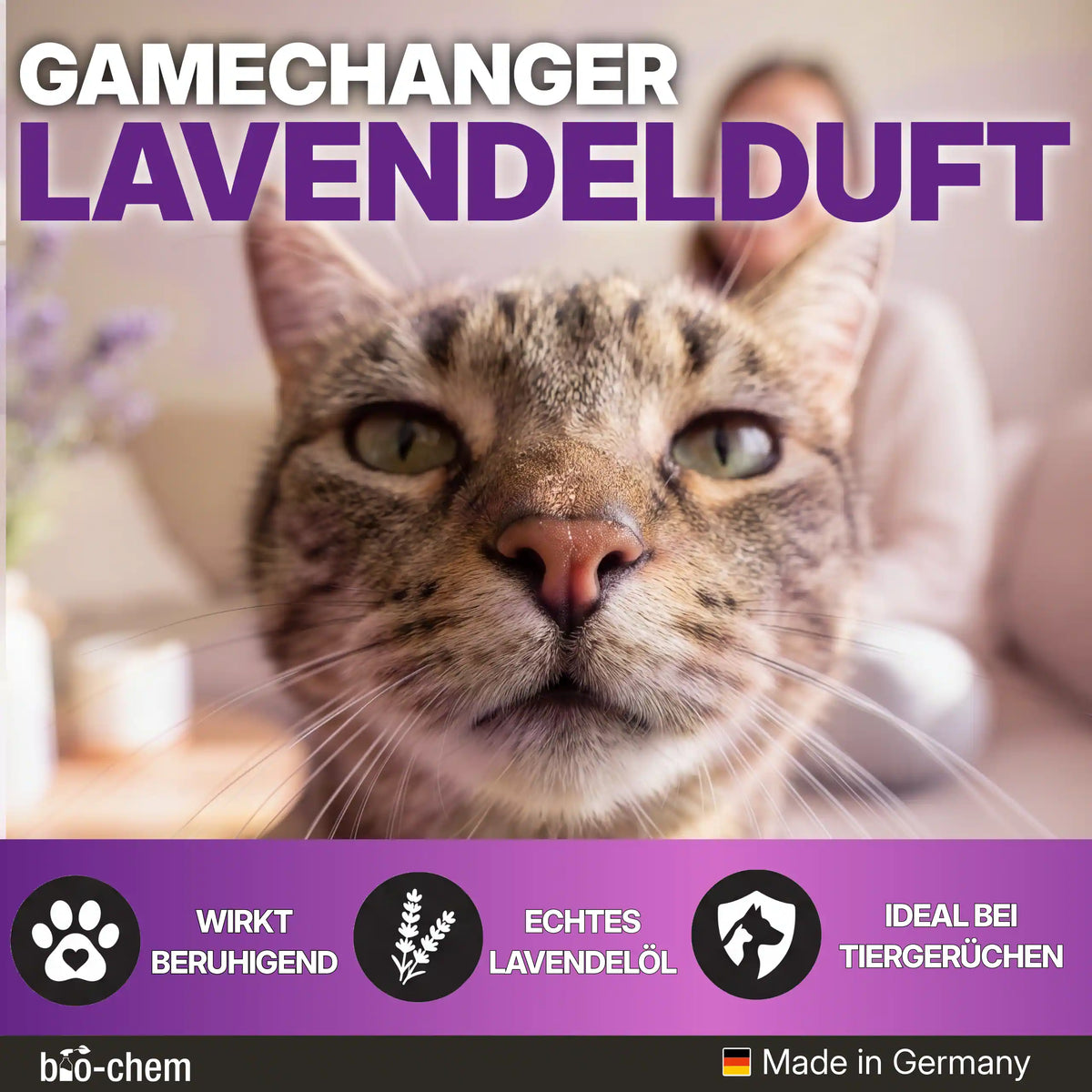 Enzymreiniger & Geruchsentferner Wäsche-Duo Lavendel