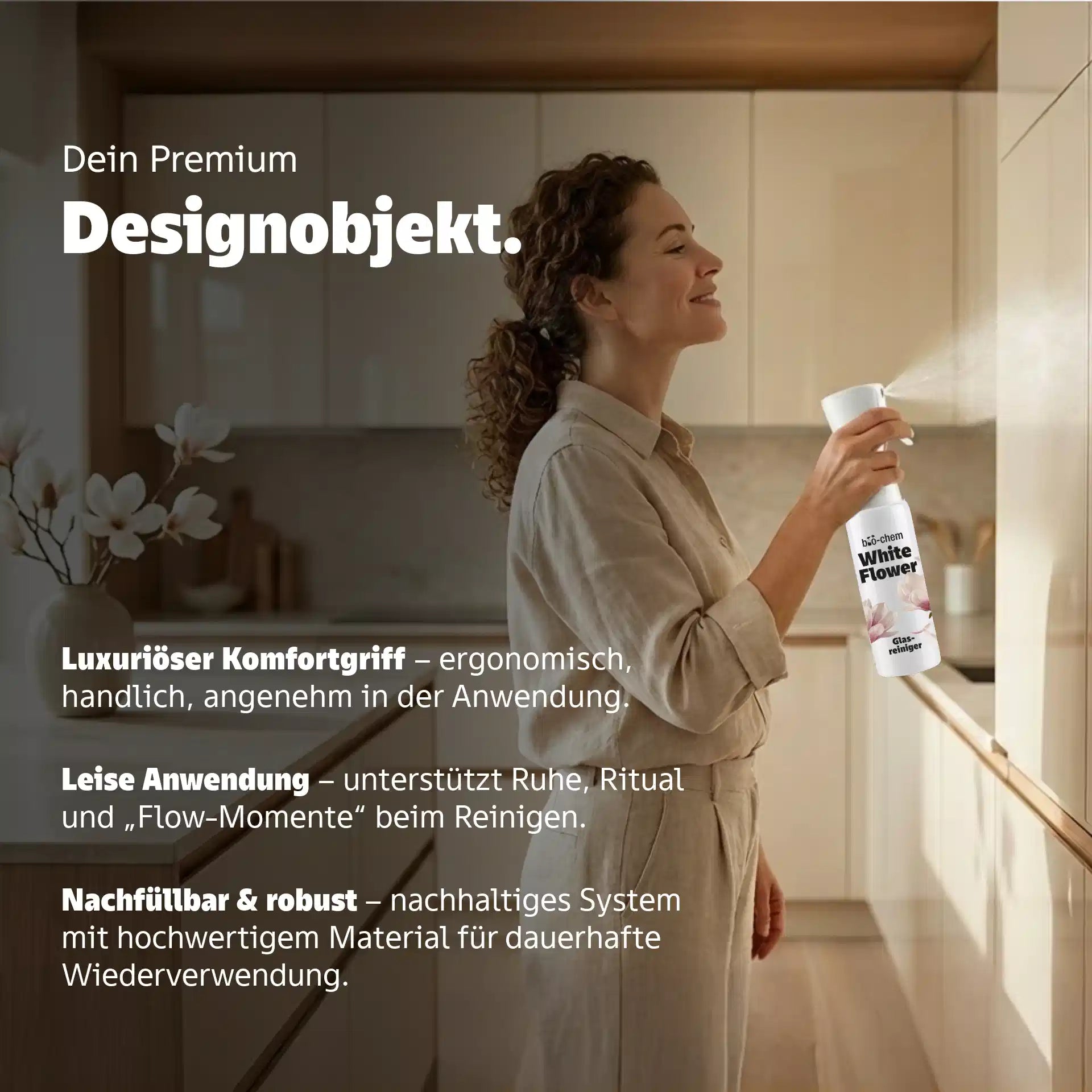 White Flower Flowra Produktvorteile