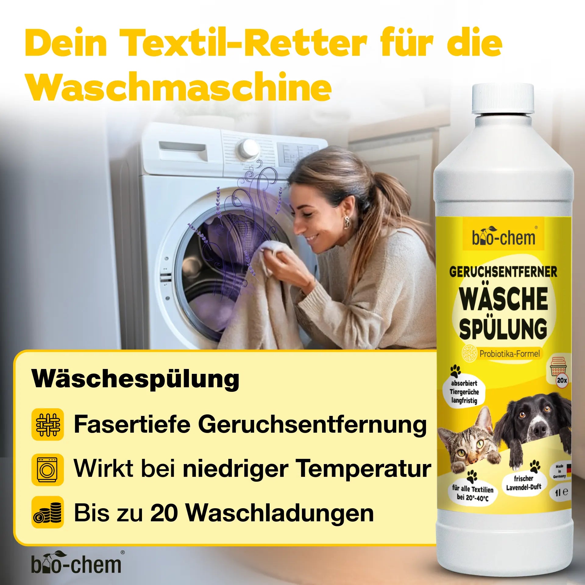 Geruchsentferner-Set Katze (3-teilig)