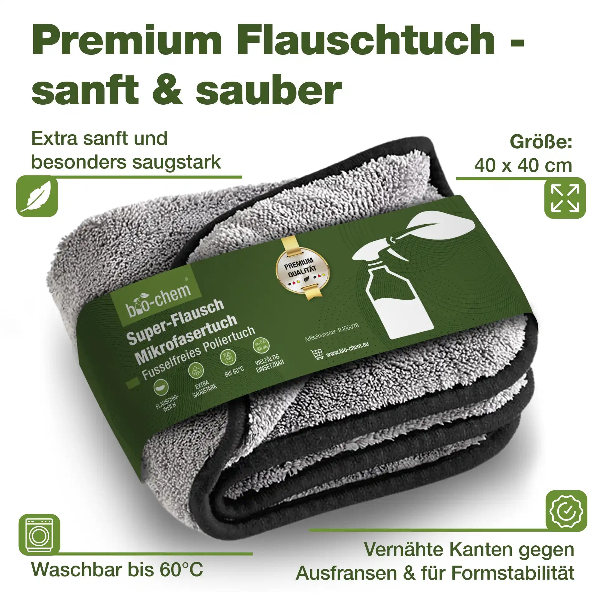 Sprühwachs Versiegelung (750 ML + Tuch)