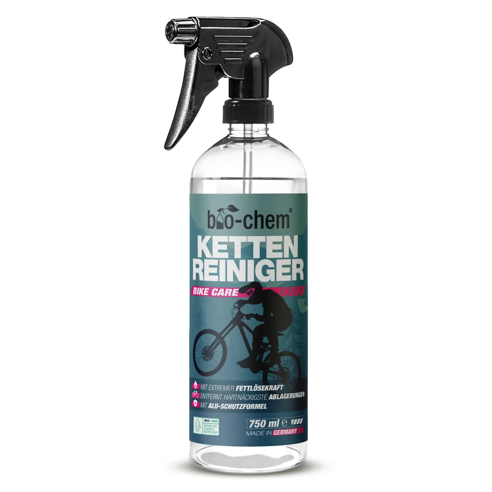 bio-chem Kettenreiniger – leistungsstarker Fahrradreiniger mit extremer Fettlösekraft und Alu-Schutzformel