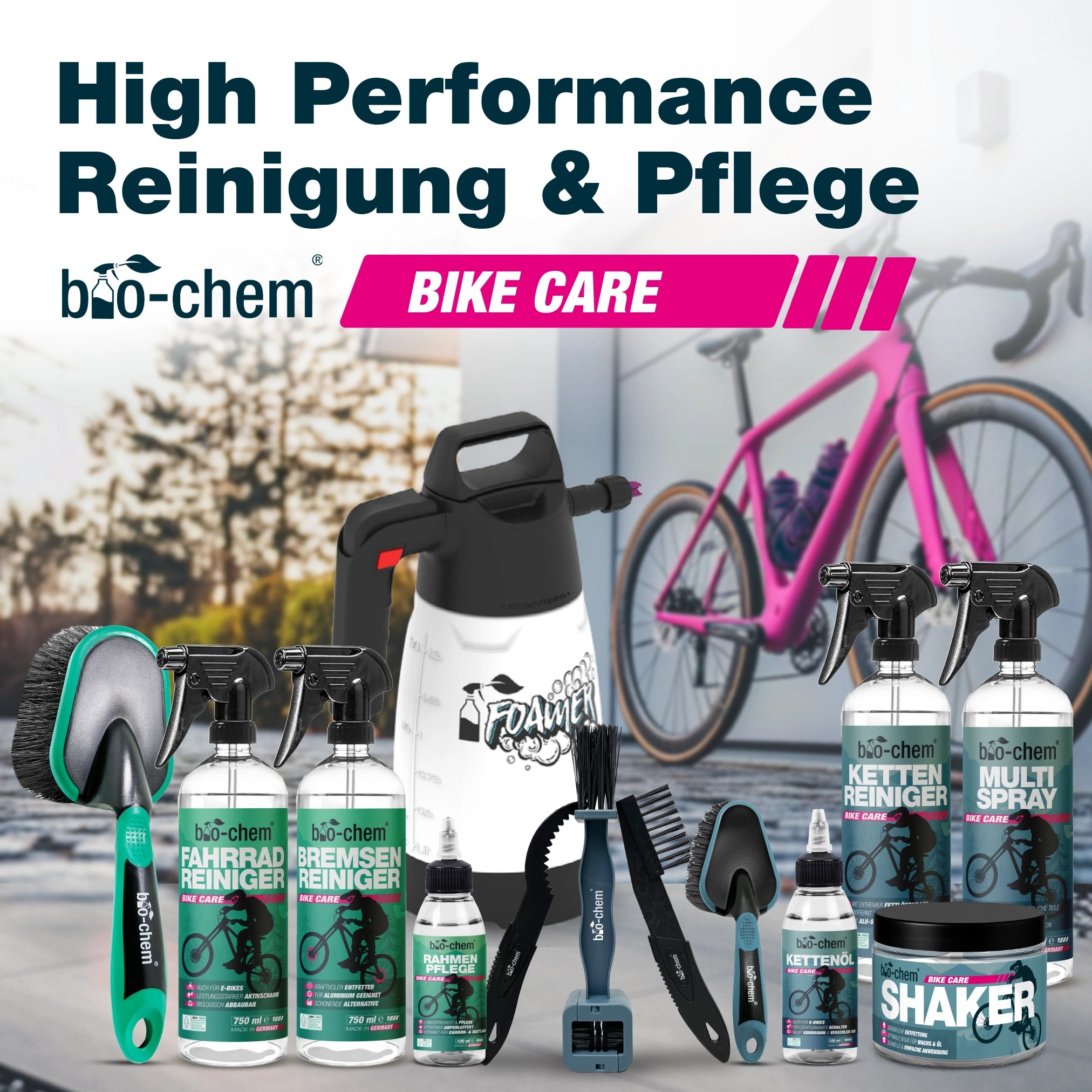 bio-chem Kettenreiniger PreWax-Set