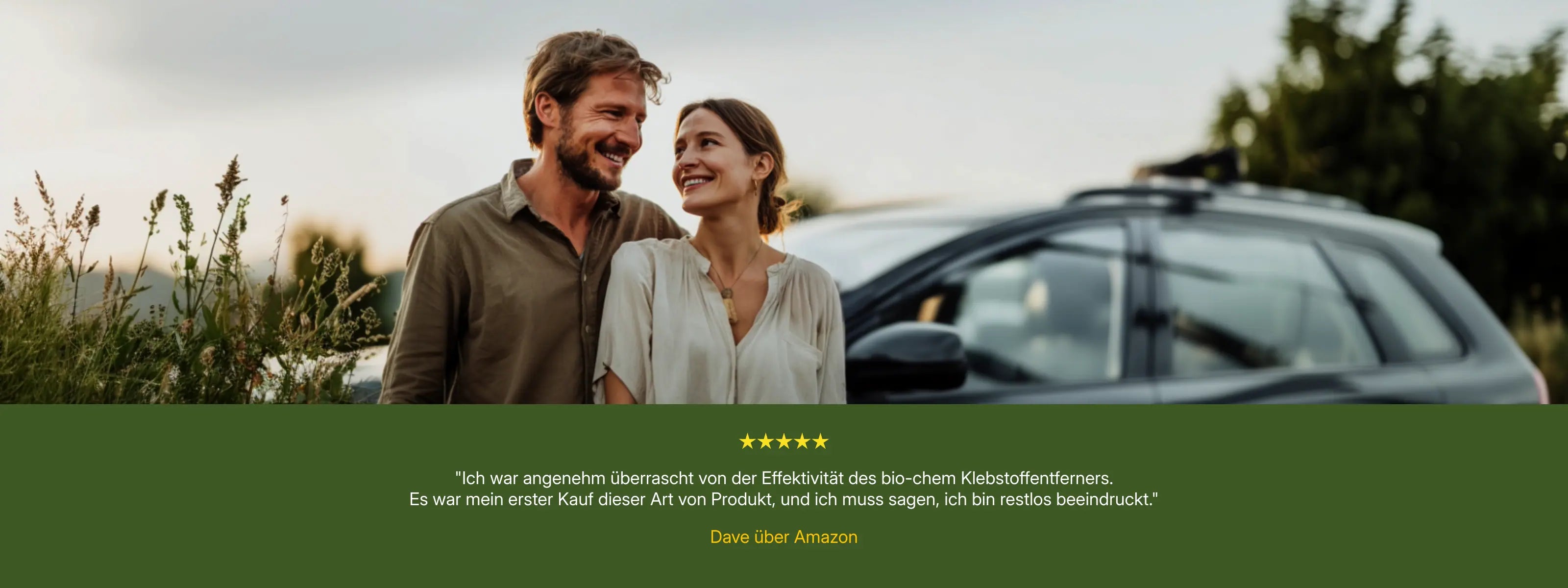 Testimonial Klebereste Rückstände