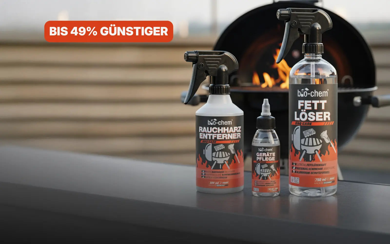 Öl Eingebranntes Sets