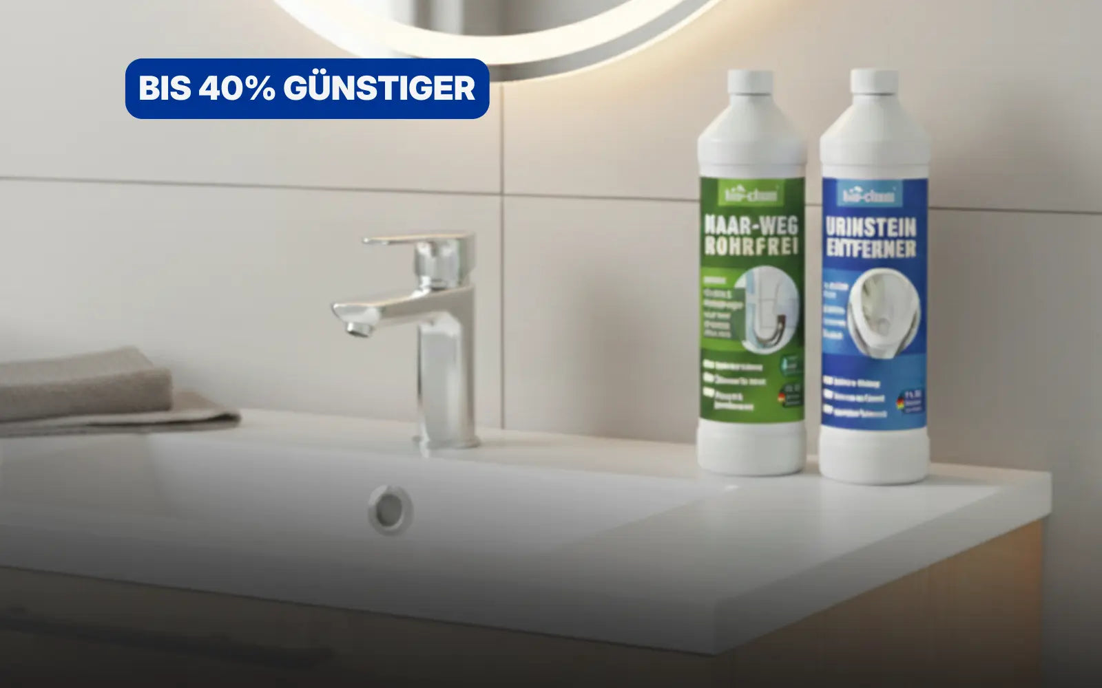 Urinstein Ablagerungen Badreiniger Sets