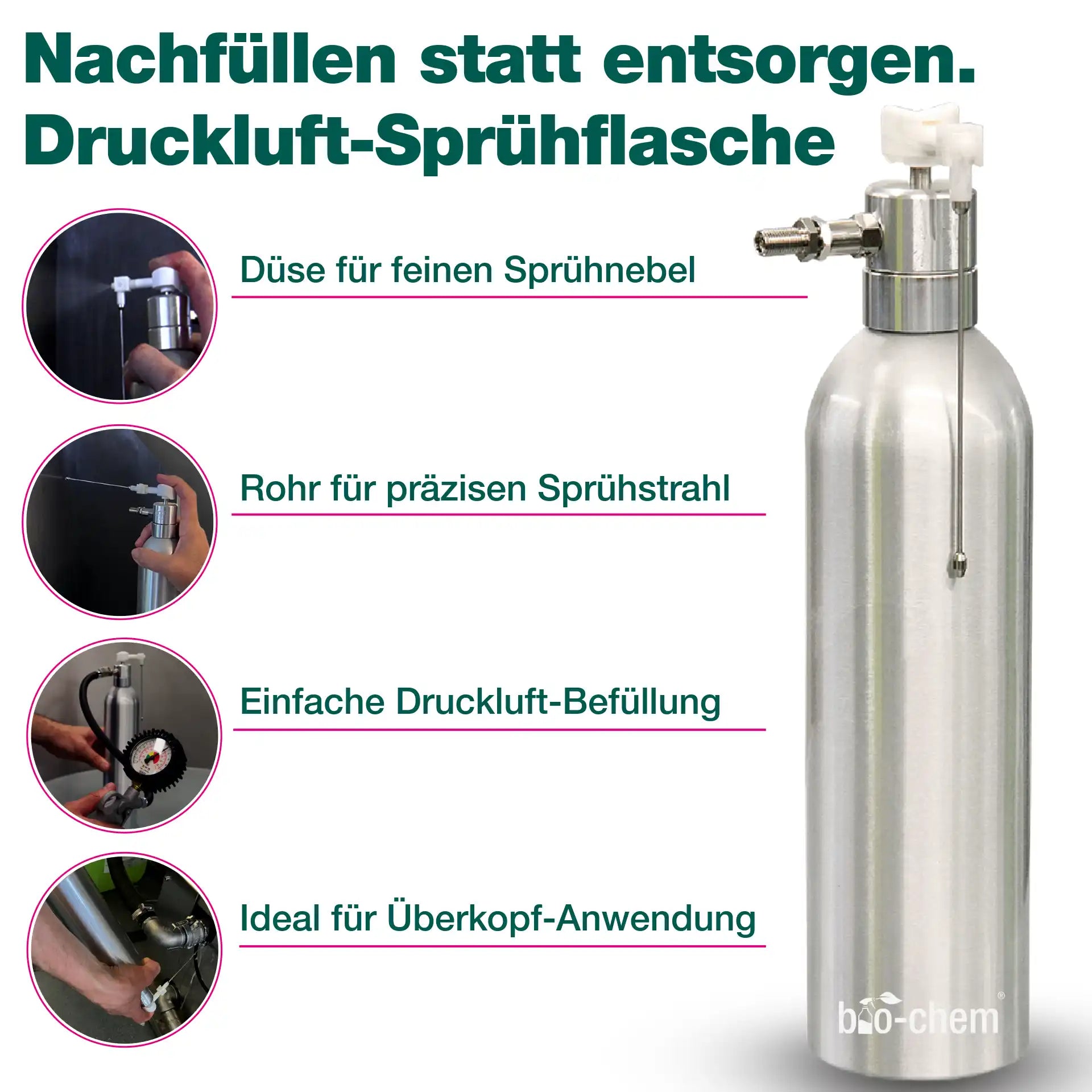 Bremsenreiniger (5 L + Air-Force Druckluft-Sprühflasche)