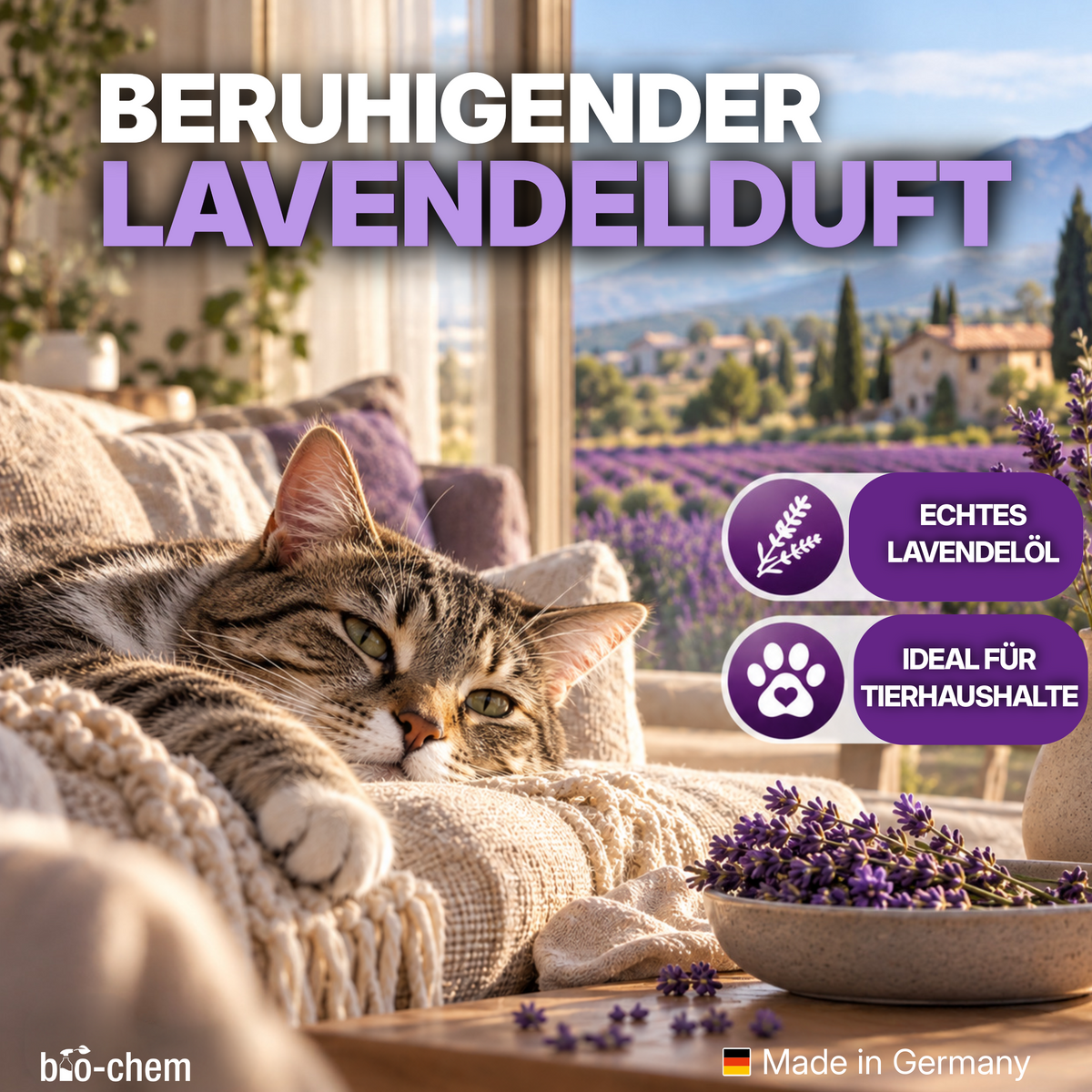 Geruchsentferner Wäsche Lavendel (1 L)