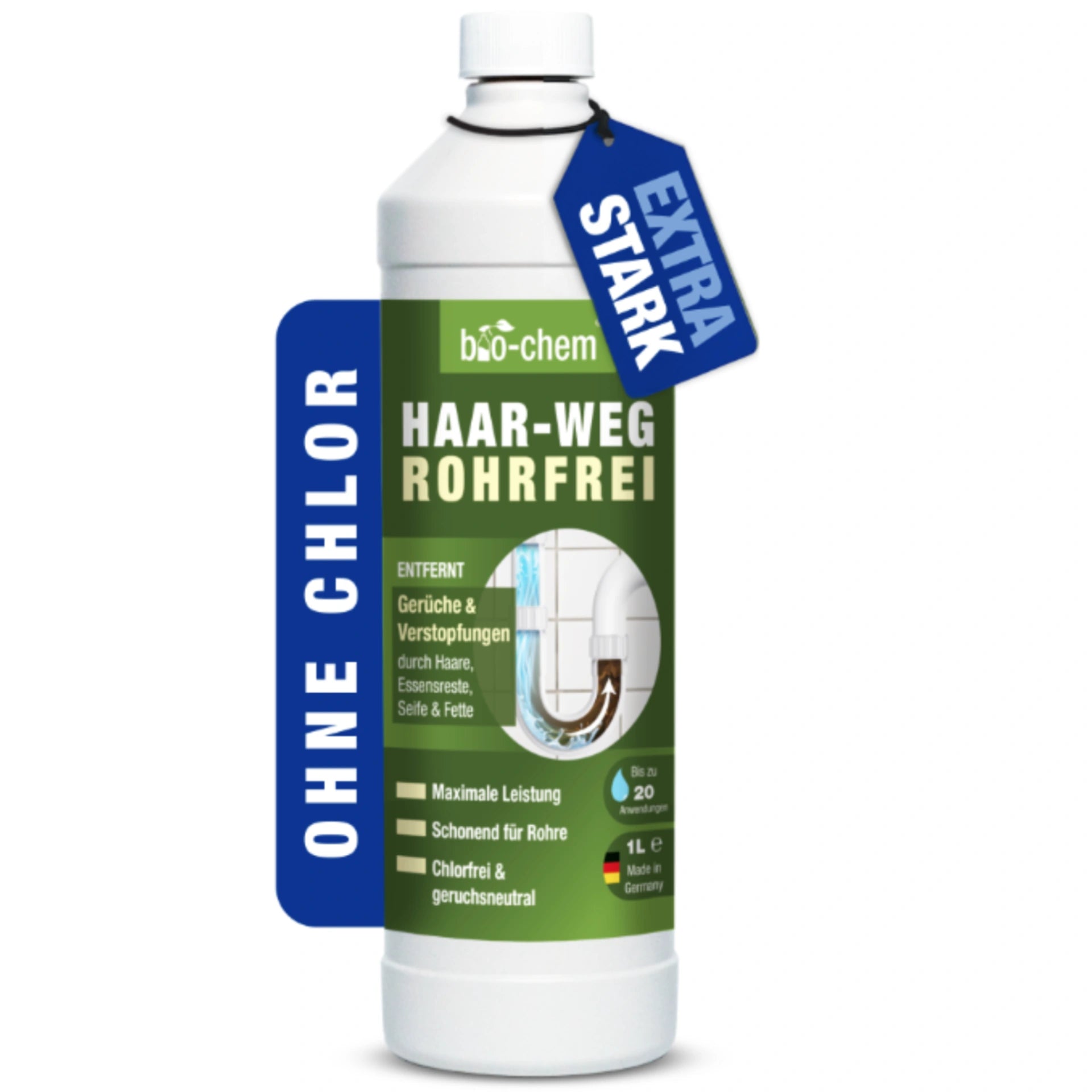 Rohrreiniger Haar-Weg (1 L)